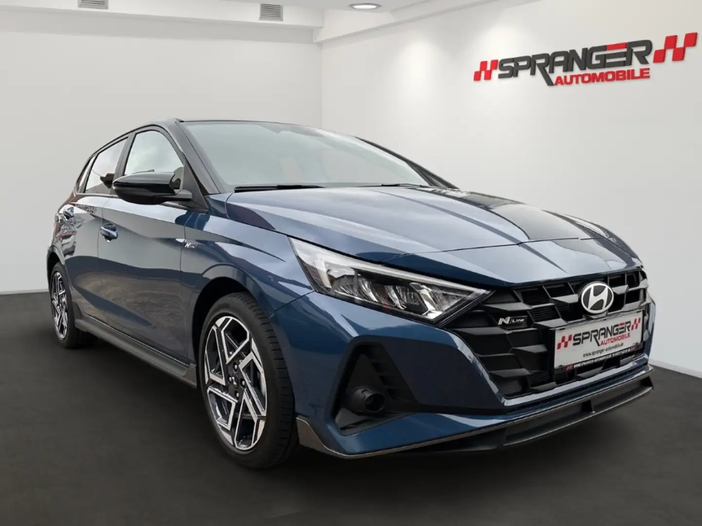 Hyundai i20 N Line*Virt.Cockpit*LED*NAV*Tempomat*R.Cam* Blau - 2