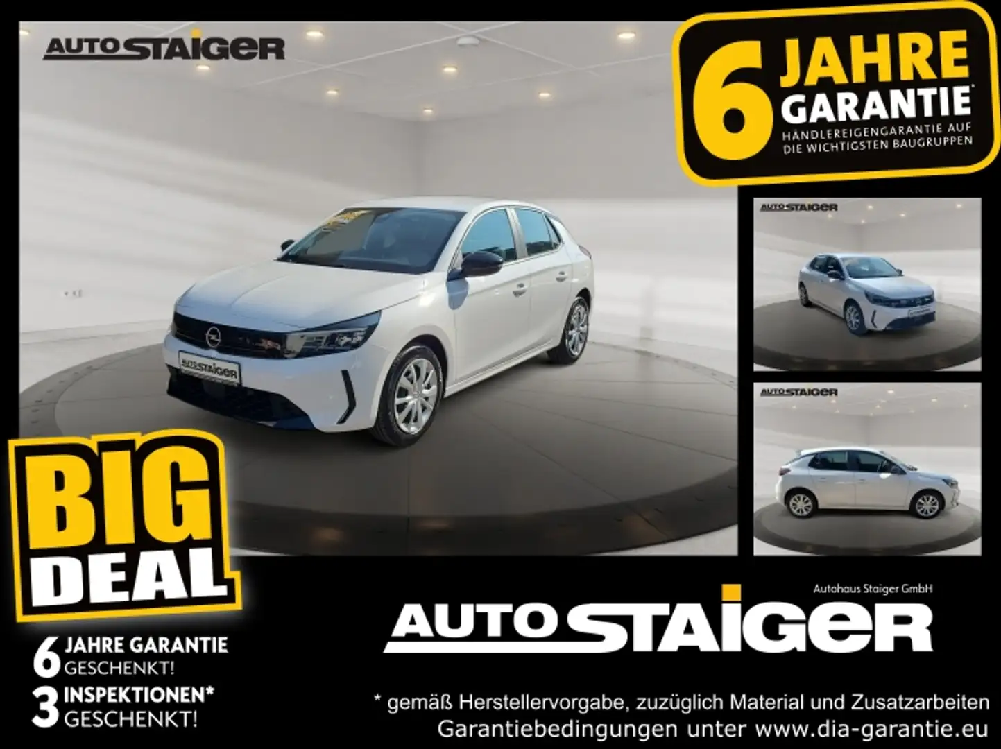 Opel Corsa 1.2 *LED*Einparkhilfe*Winterpaket Weiß - 1