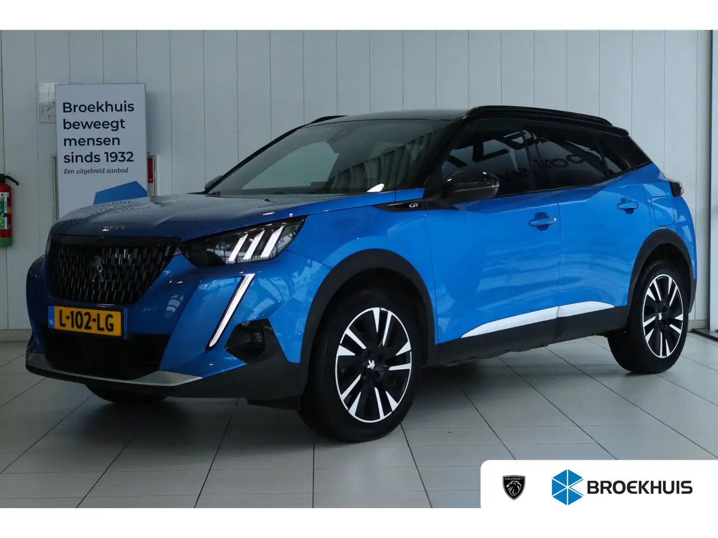 Peugeot 2008 1.2 Turbo GT Pack | Adapt. Cruise | Trekhaak | Sto Bleu - 1