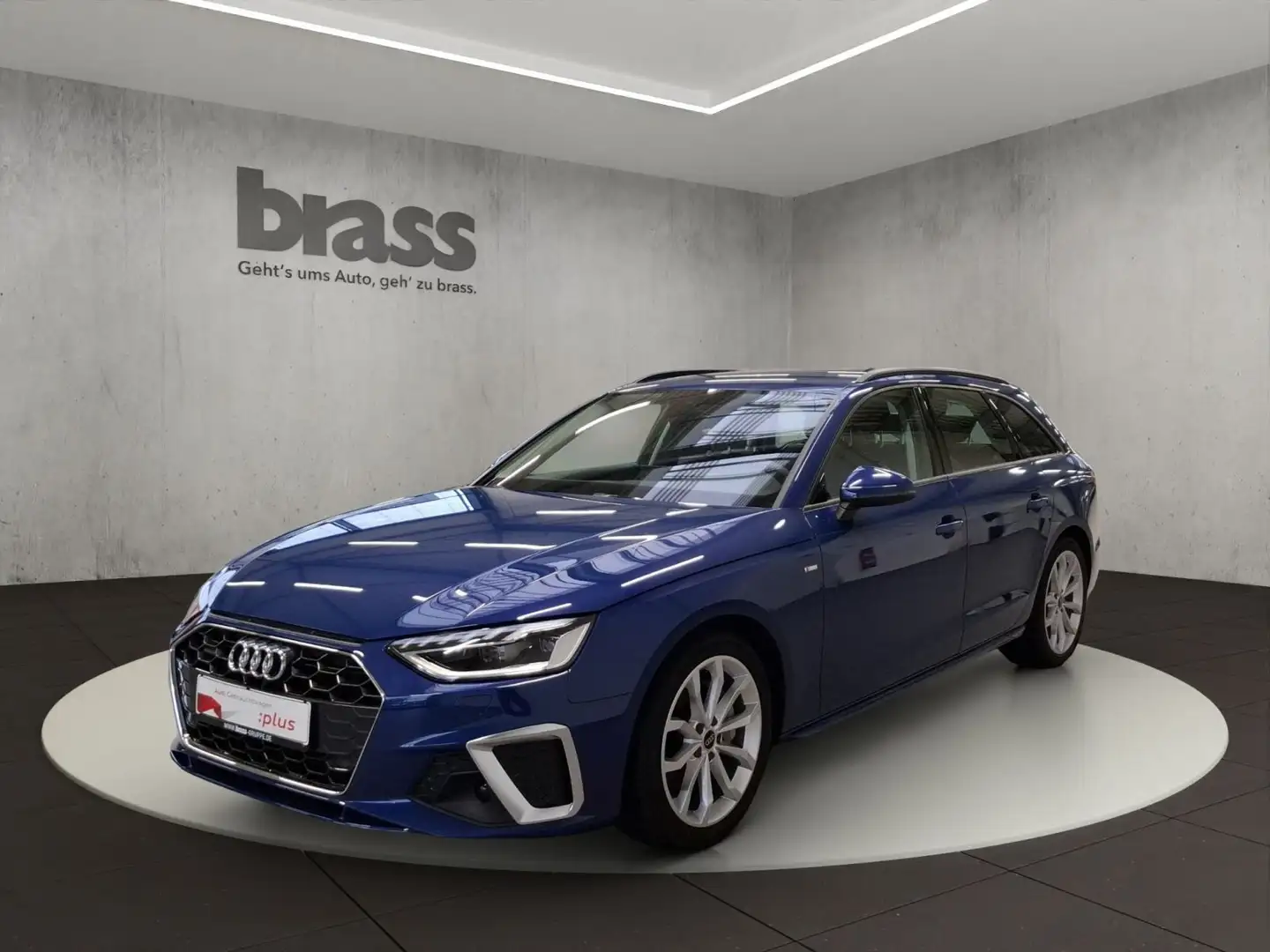 Audi A4 S line 40 TDI quattro 150(204) kW(PS) S Blau - 2