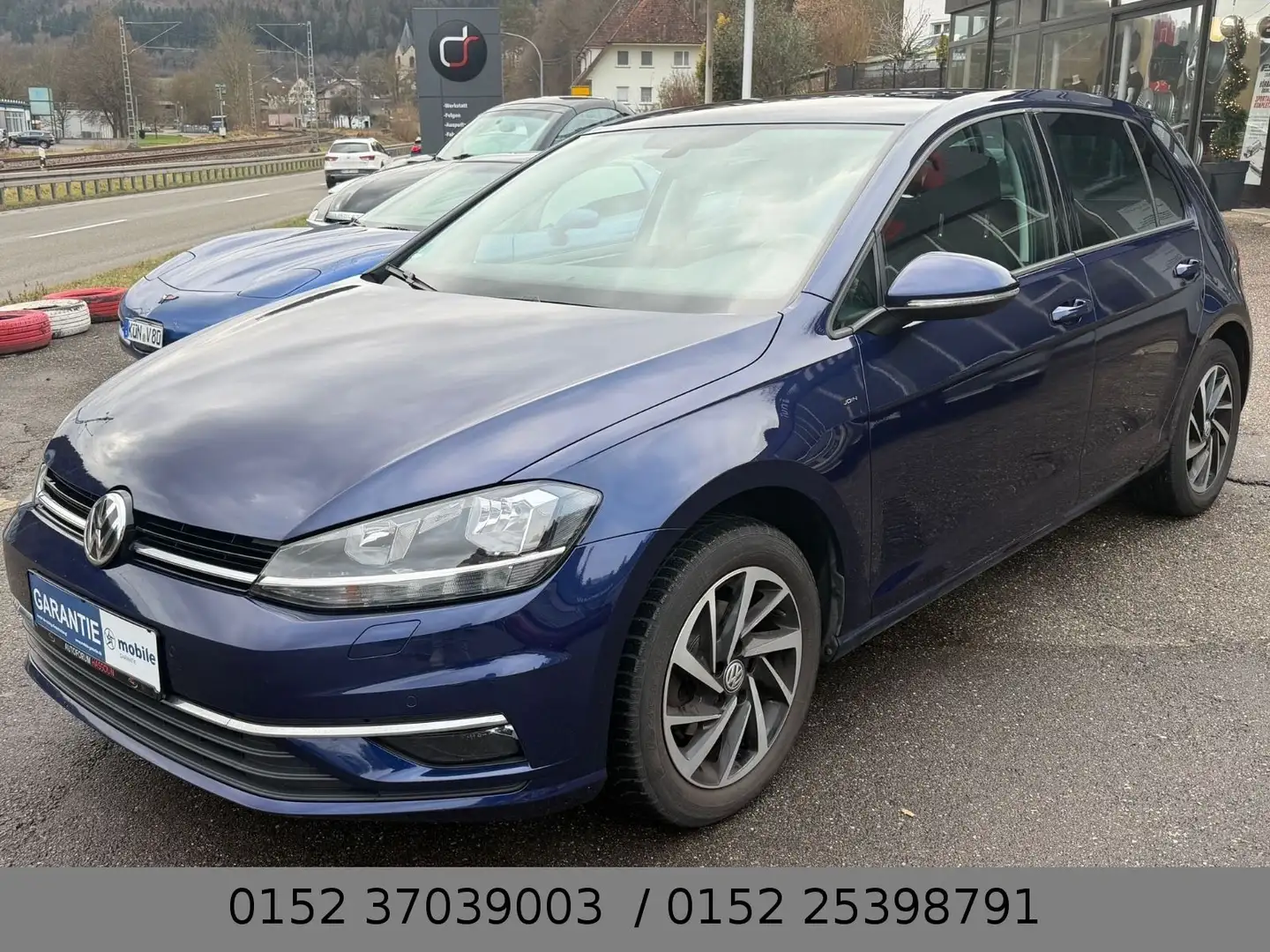 Volkswagen Golf VII Lim. Join TÜV Garantie PDC NAVI SHZ Blau - 2