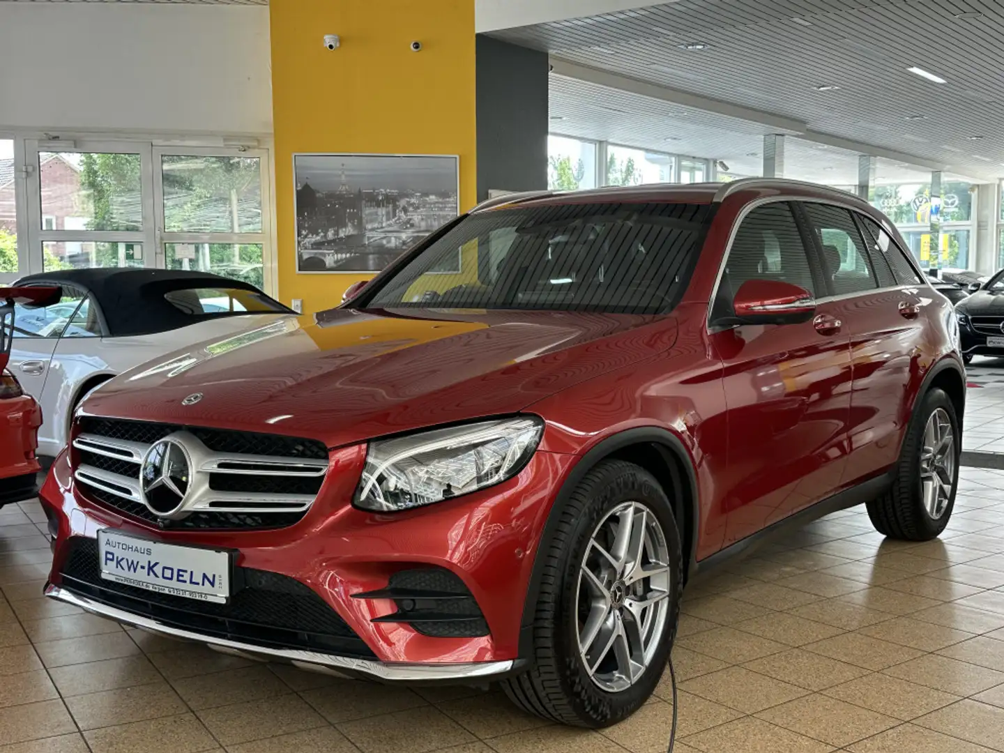 Mercedes-Benz GLC 350 d 4Matic*AMG-LiNE*360*COMAND*LED* Rot - 1