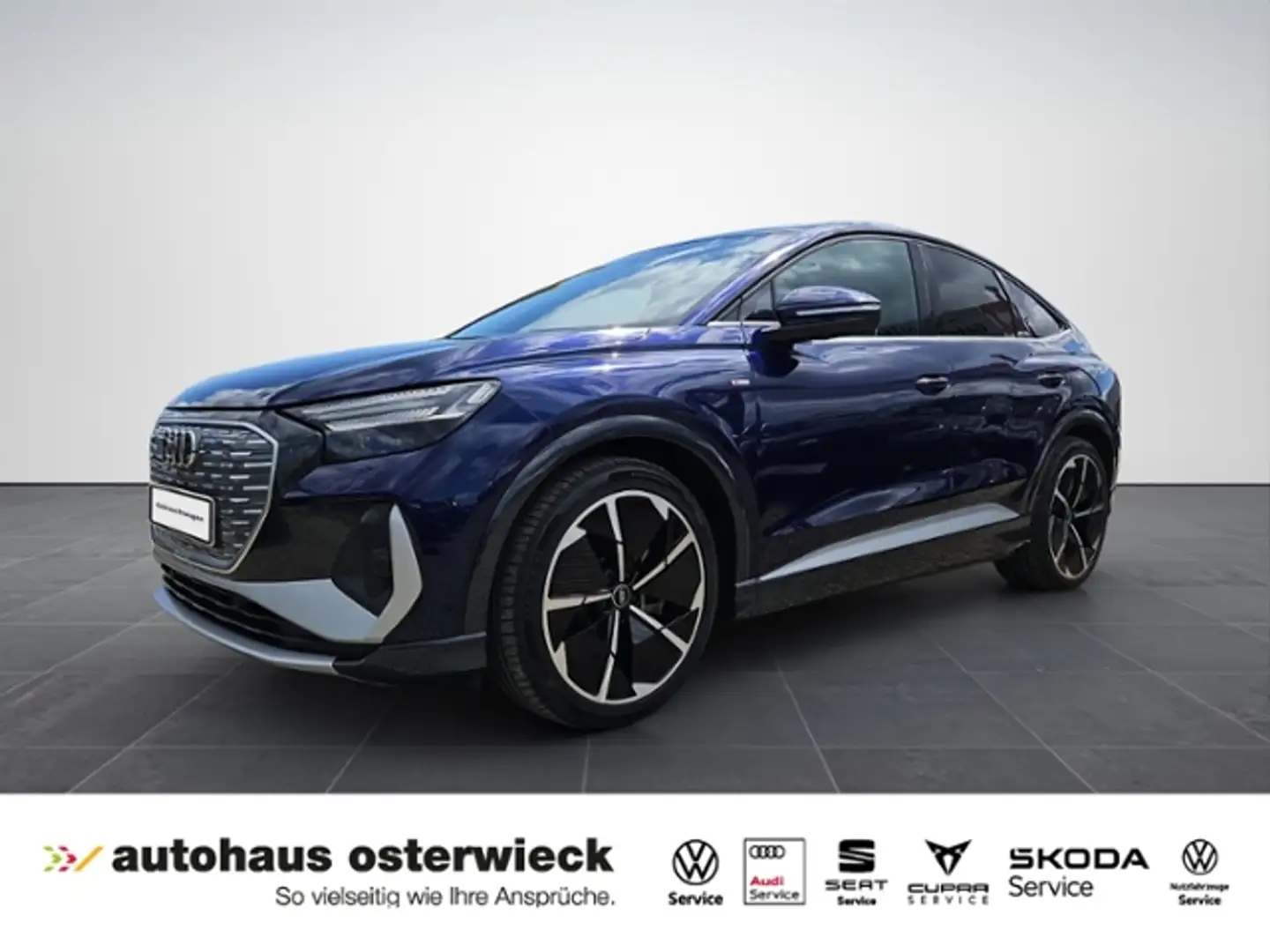 Audi Sportback e-tron quattro 220 kW/AHK/KLIMA Azul - 1