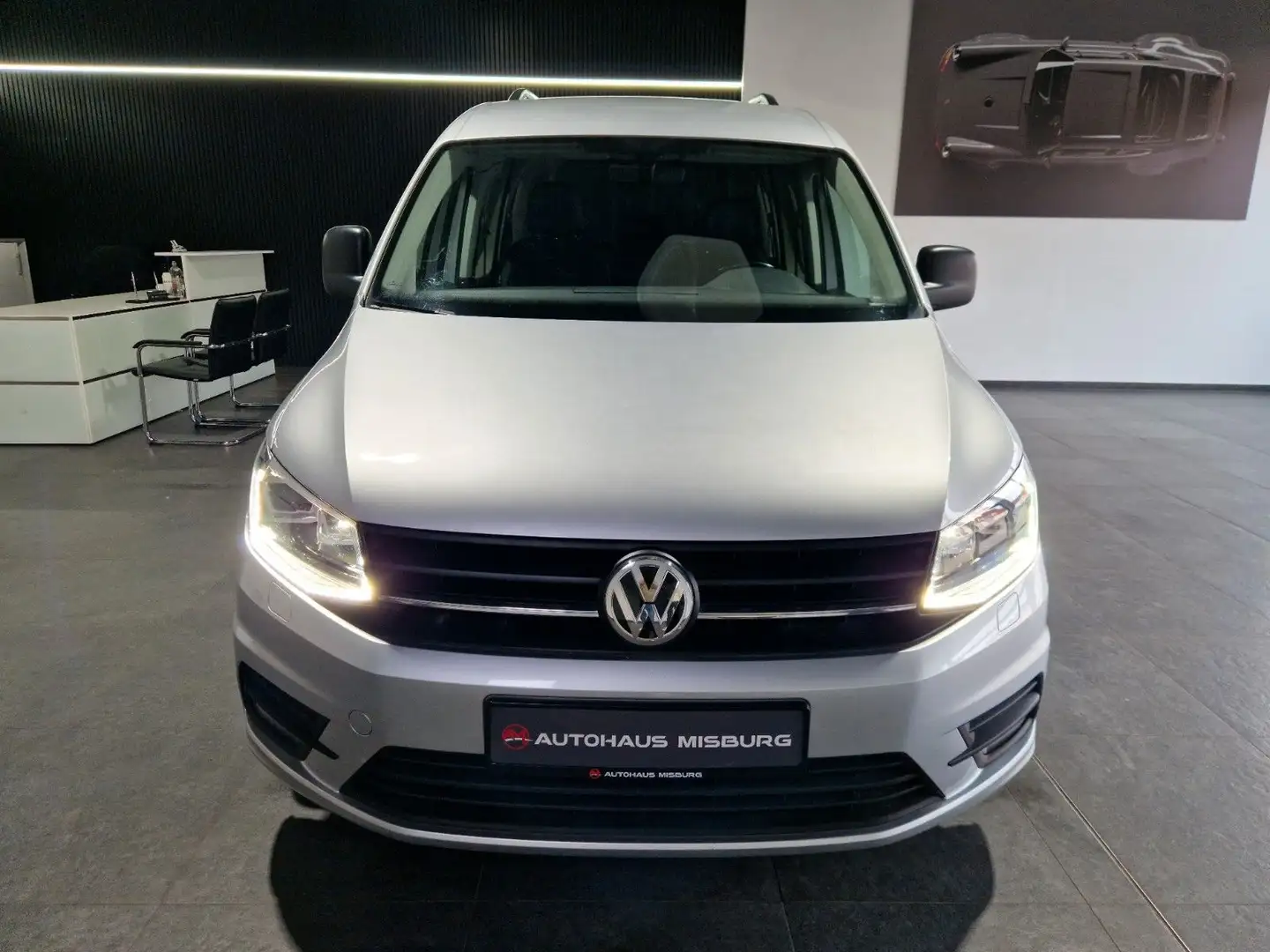 Volkswagen Caddy Kombi 2.0 TDI DSG BMT/LED+Ahk+1Hand+Navi Argent - 2
