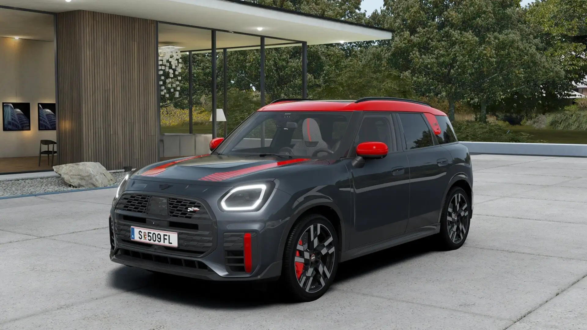 MINI John Cooper Works ALL4 //John Cooper Works Trim // Paket XL Gris - 1
