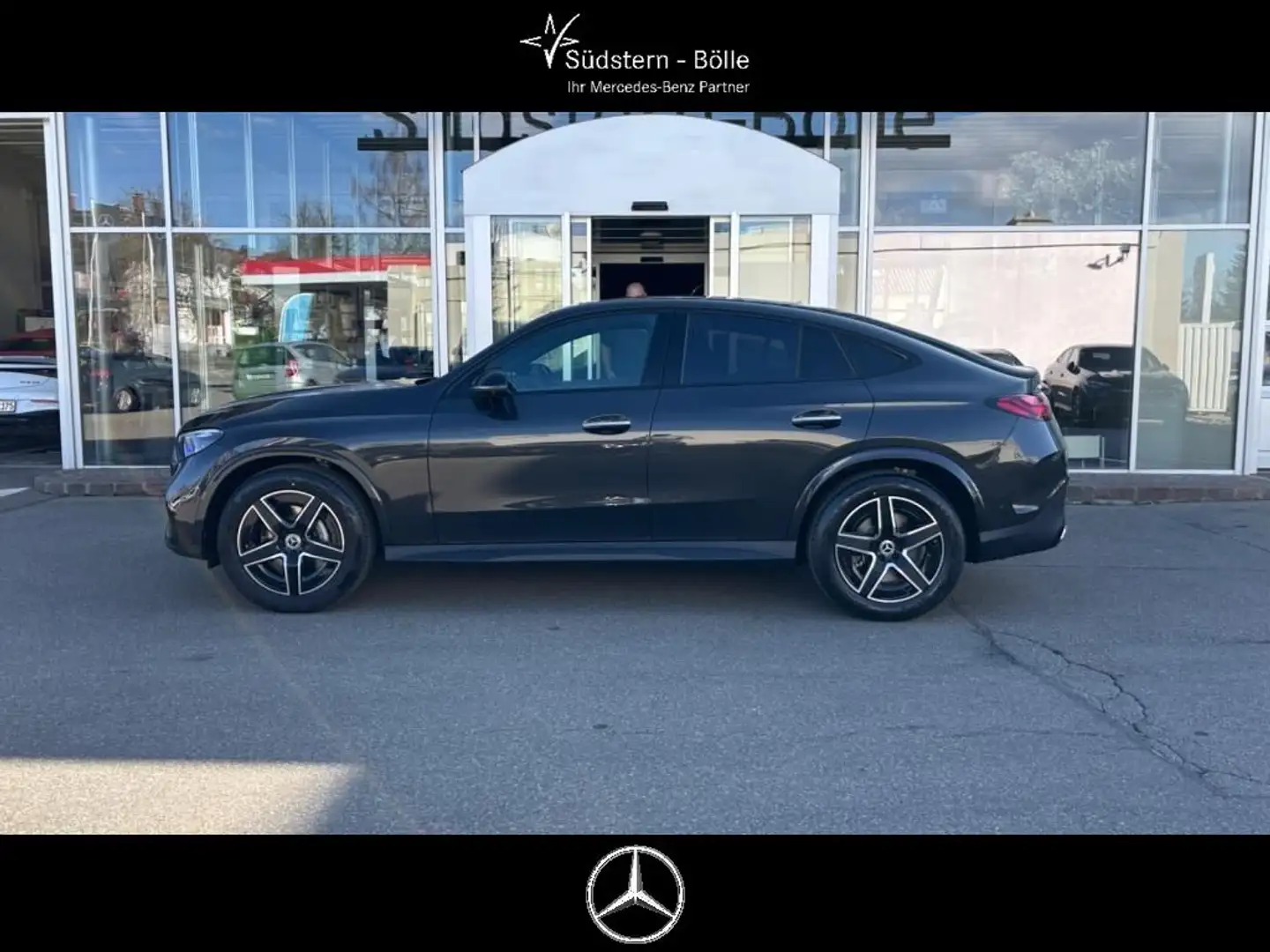 Mercedes-Benz GLC 450 d 4M Coupe +AMG+DISTRO+NAVI+PANO-DACH Gris - 2