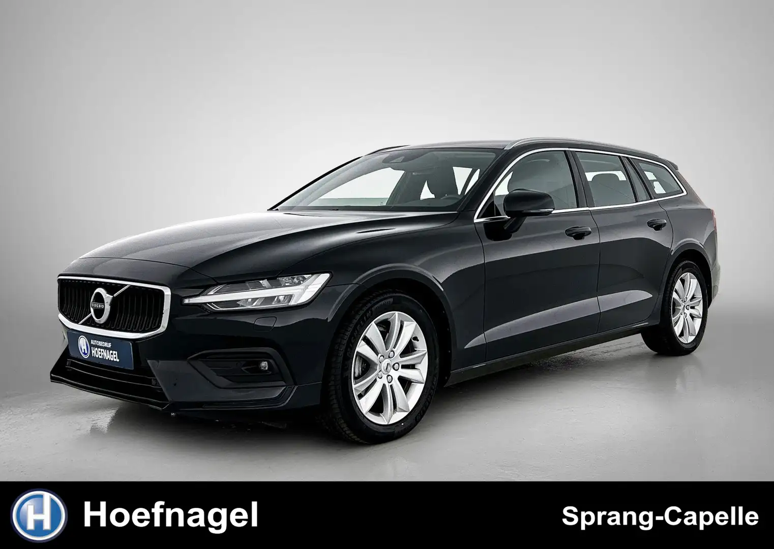 Volvo V60 2.0 B4 Business | CarPlay | Stoelverw. | Cruise Co Zwart - 1