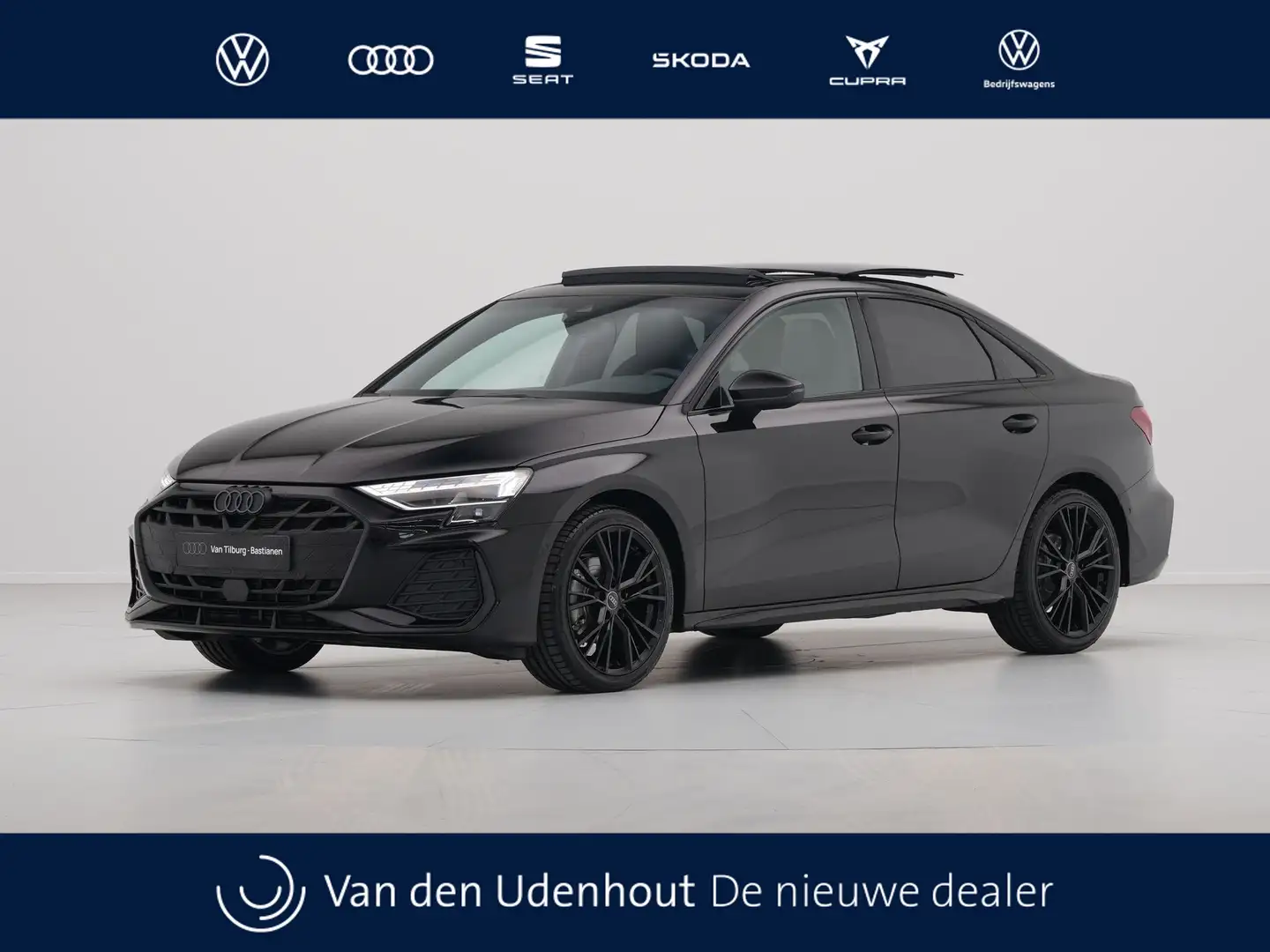 Audi A3 Limousine 35 TFSI S edition Panodak SONOS Ambient Zwart - 1