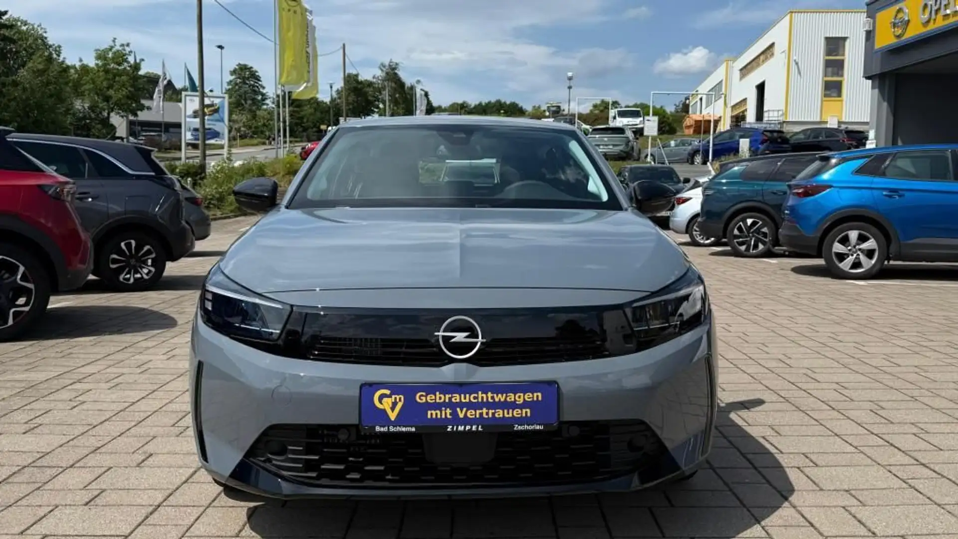 Opel Corsa Edition 1.2T Klimaanlage+DAB+Sitz- u. Lenk Grau - 2