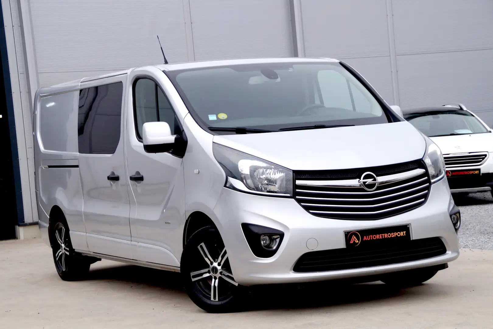 Opel Vivaro Long 1.6 Bi-Turbo_ Double Cabine _Garantie✅ Gris - 1