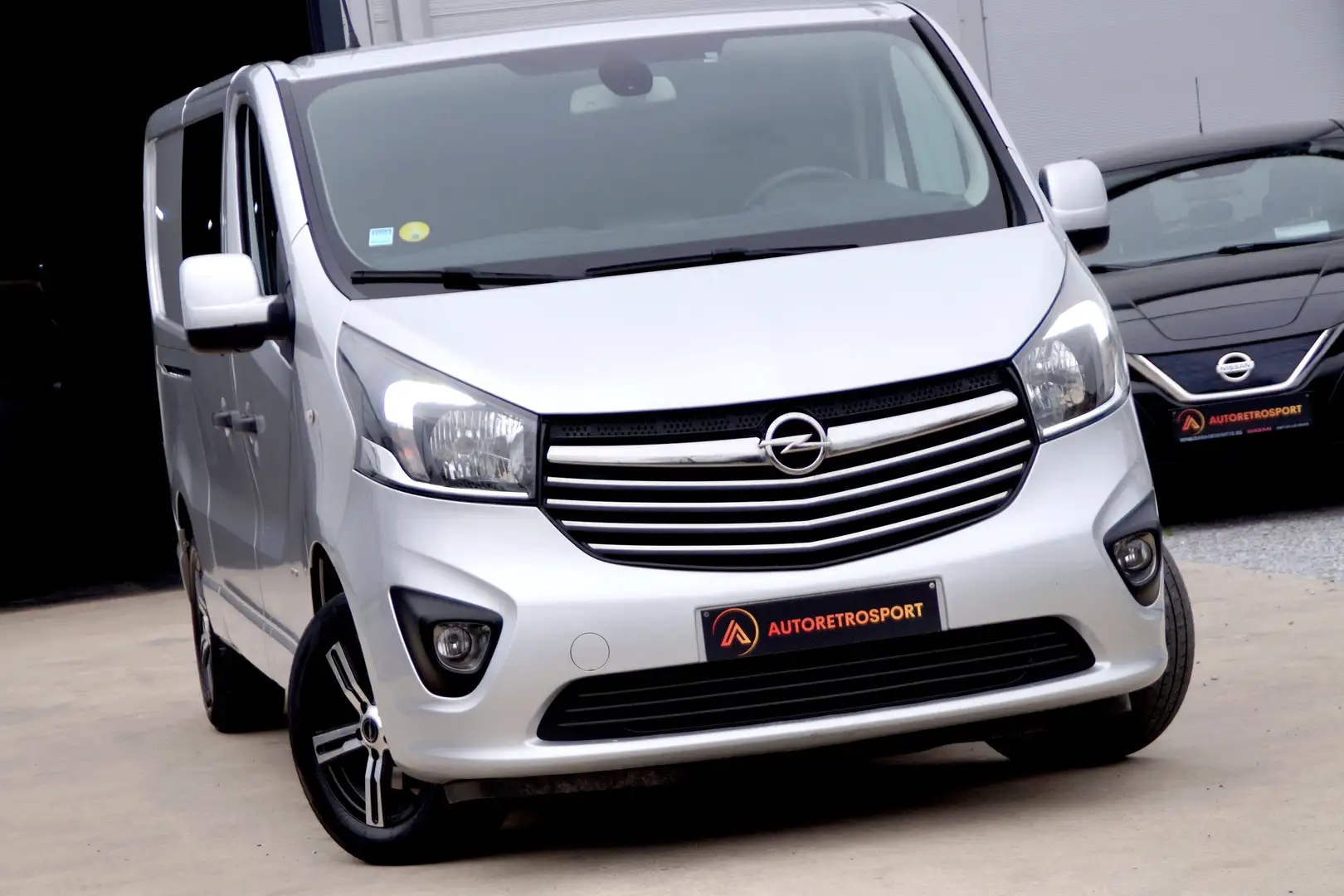 Opel Vivaro Long 1.6 Bi-Turbo_ Double Cabine _Garantie✅ Gris - 2
