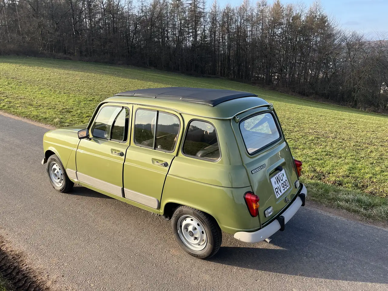 Renault R 4 GTL ( orig. Faltdach / Découvrable ), foto 3