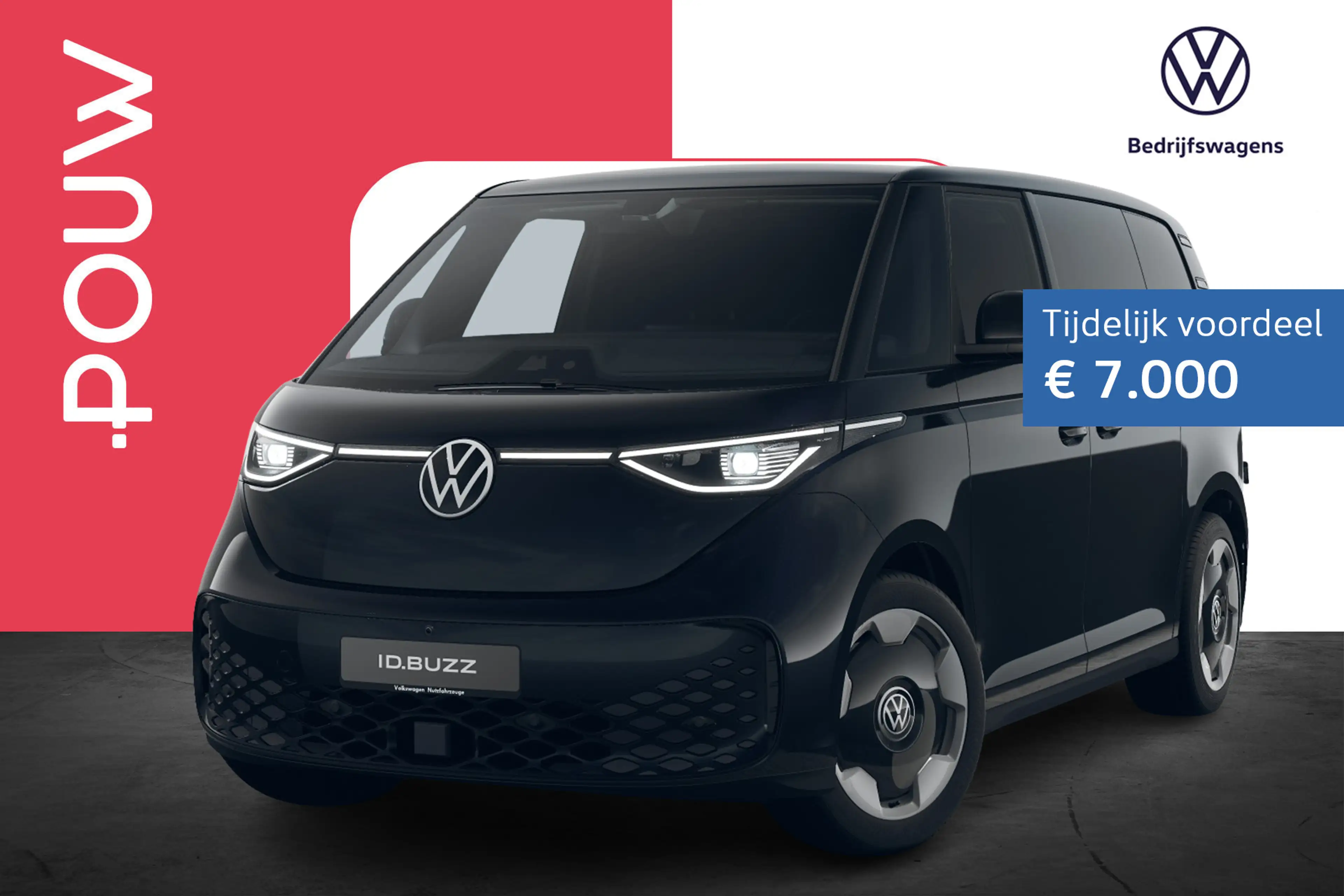 Volkswagen ID. Buzz Cargo 286pk Bulli Limited Edition 79 kWh | Multimedia Na
