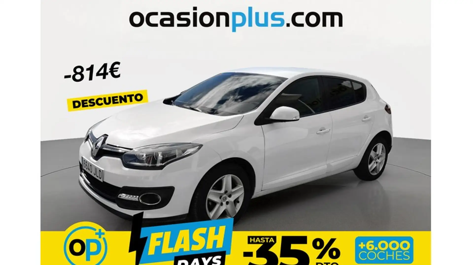 Renault Megane 1.5dCi Energy Business S&S 110 Blanc - 1