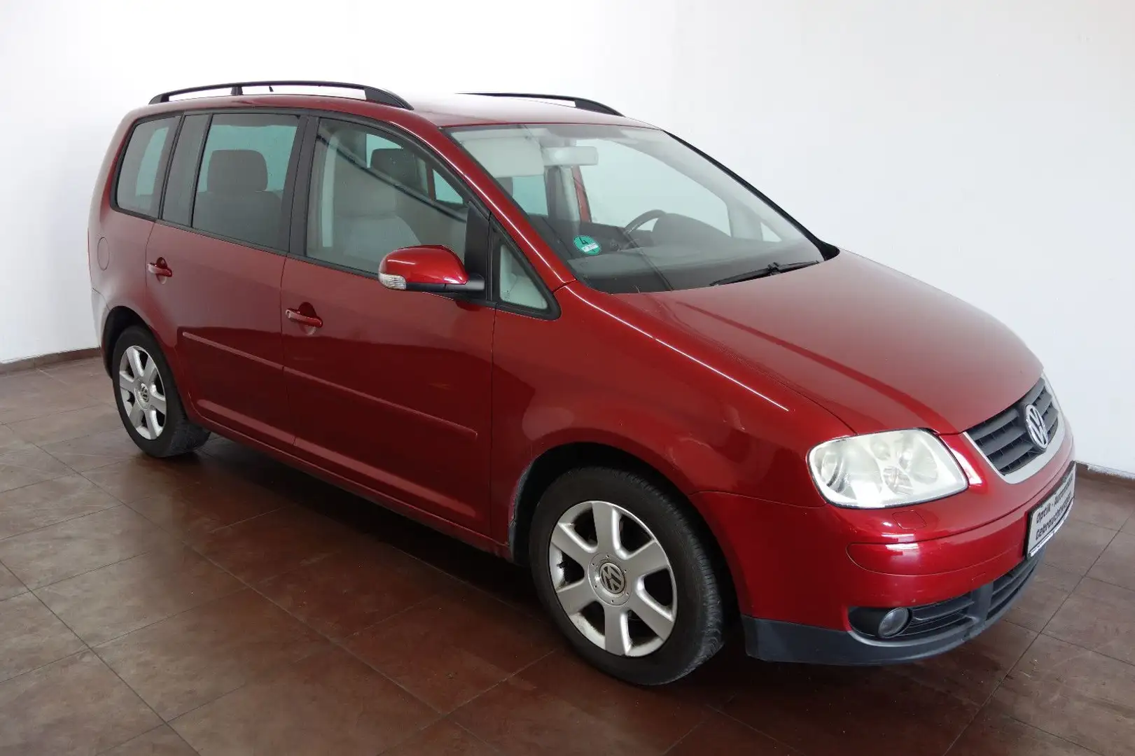 Volkswagen Touran 2.0 TDI DSG/Navi/Stdhzng/Klimaautomatik Rot - 1
