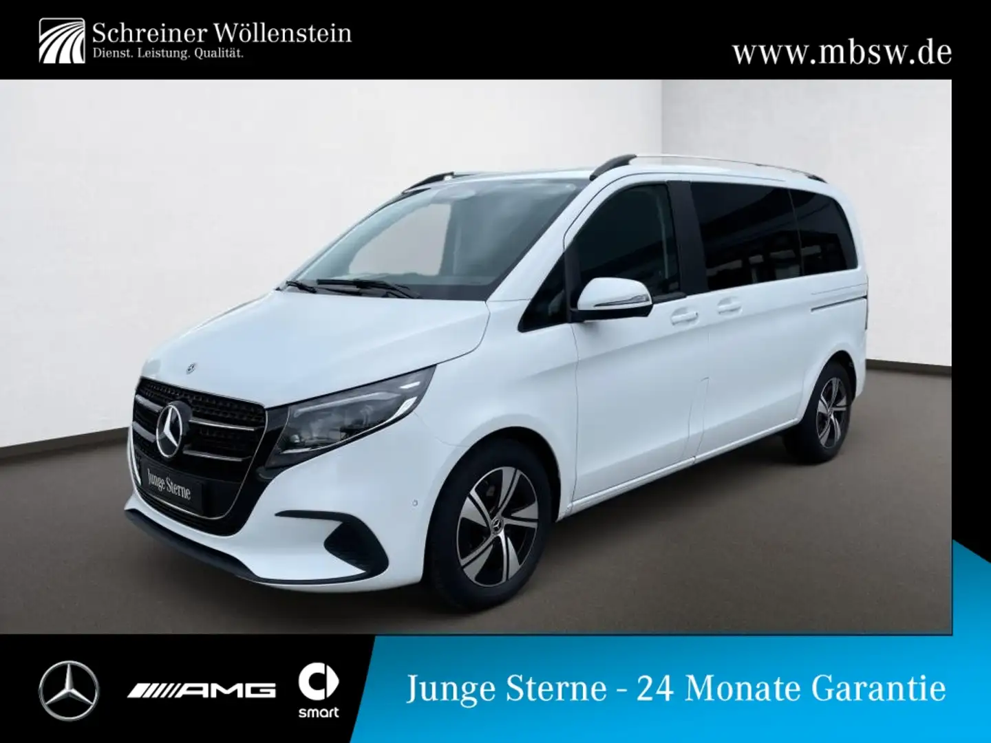 Mercedes-Benz V 250 d STYLE Kompakt *Navi*LED*AHK*STANDHEIZUN* Weiß - 1