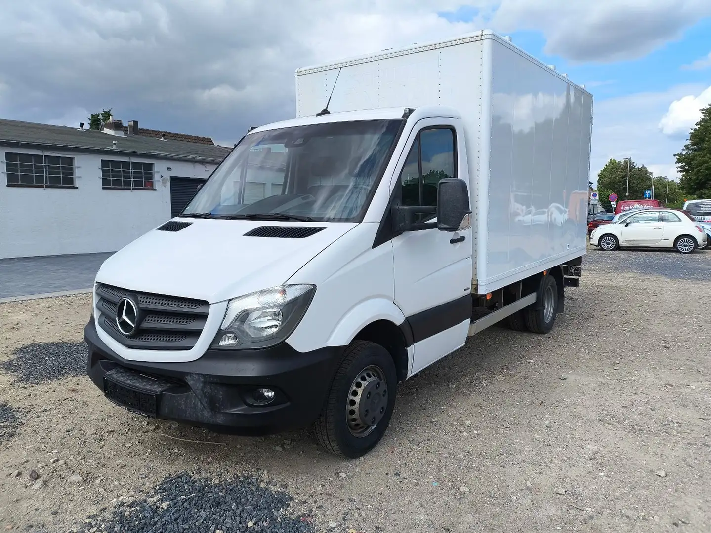 Mercedes-Benz Sprinter 514,KOFFER,1 HD,SCHECKHEFT,ZUSTAND GUT Blanc - 1