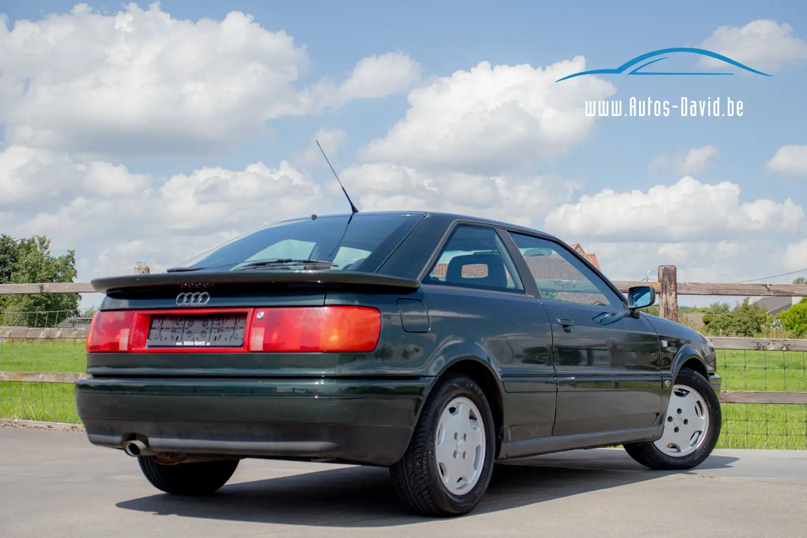 Audi Coupe 90 2.0 / OLDTIMER / HISTORIEK / OPEN DAK Groen - 2