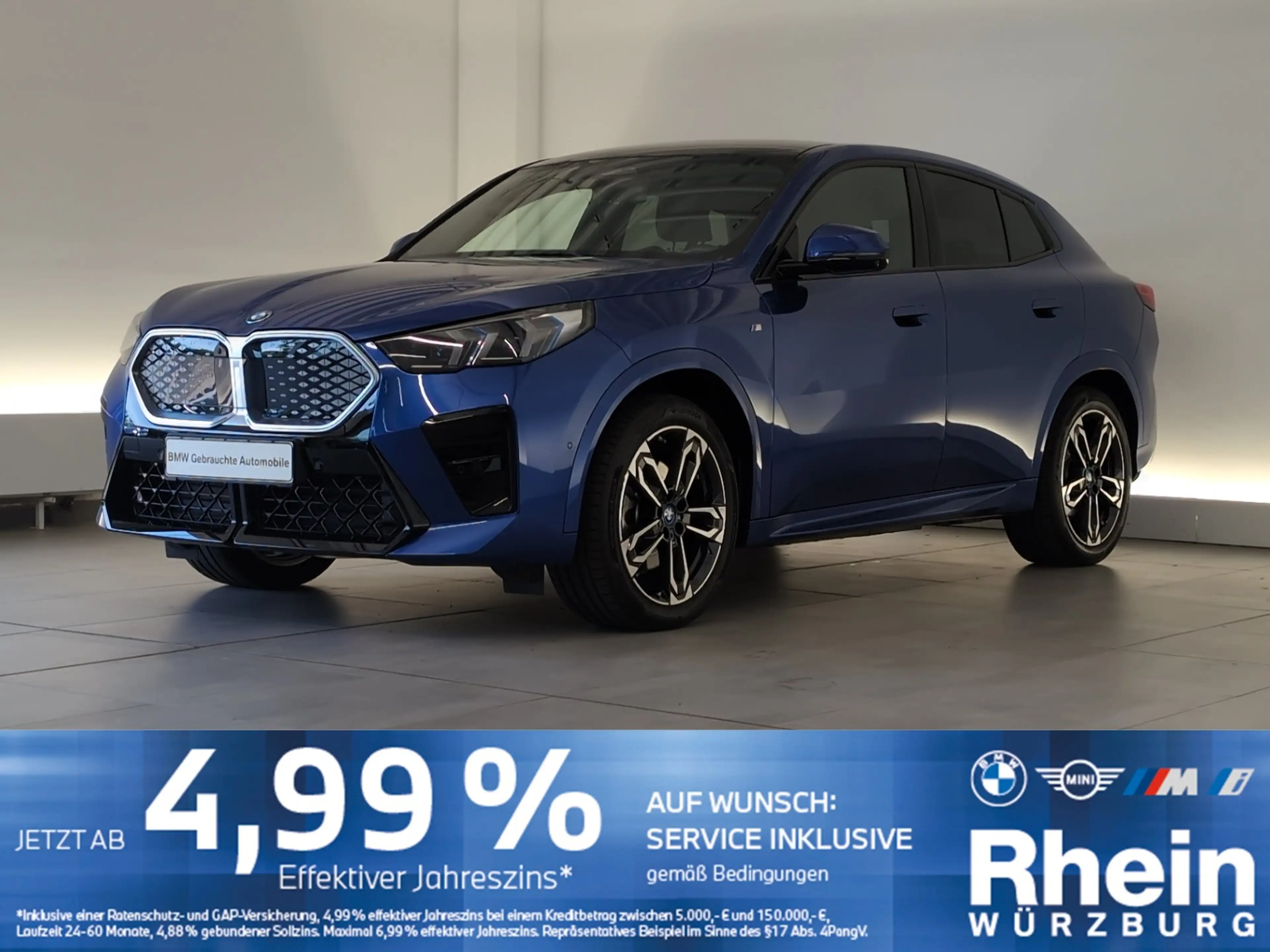 BMW iX2 xDrive30 M Sport Navi/LED/360°/Pano/HuD/ACC — photo 2