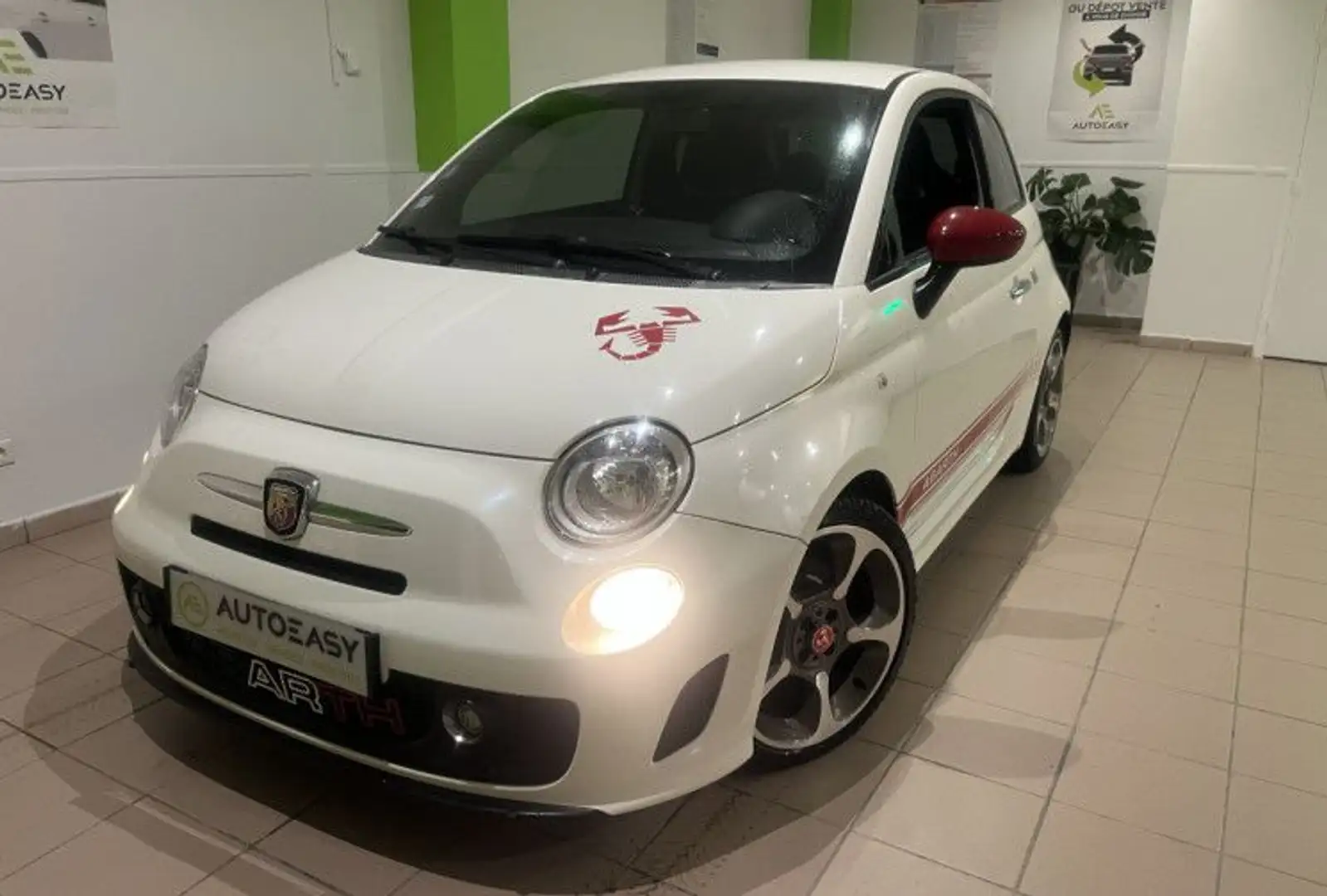 Abarth 500 1.4 Turbo T-Jet 160ch Esseesse Blanc - 1
