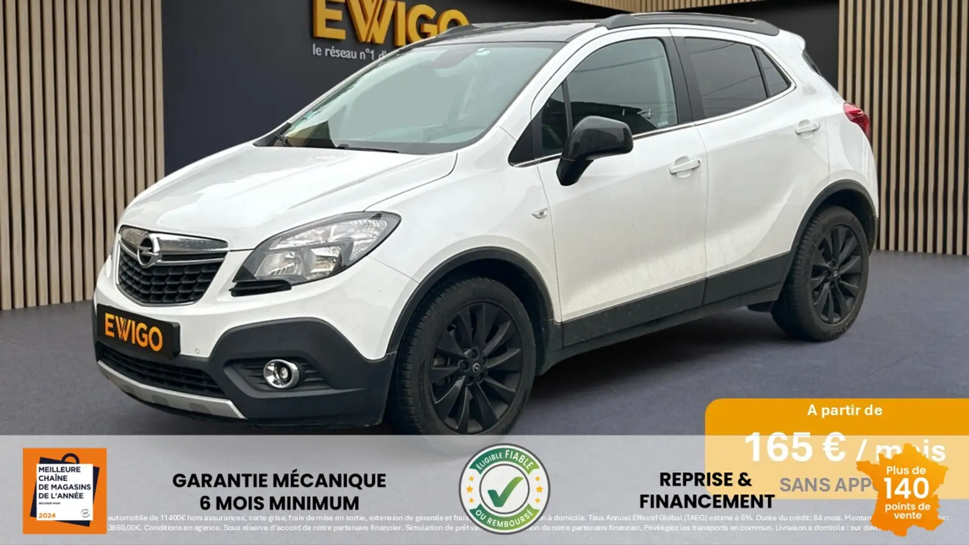 Opel Mokka X 1.6 DIESEL 136ch 4X2 BLACK EDITION - 1