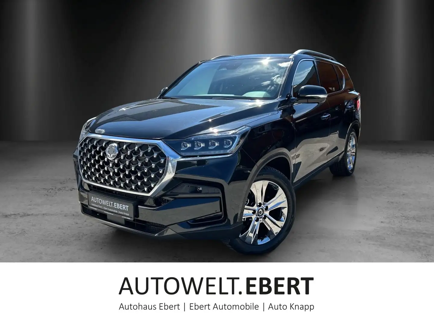 SsangYong Rexton Sapphire 2.2 D 8AT 4WD Elegance/360°CAM/ Noir - 1