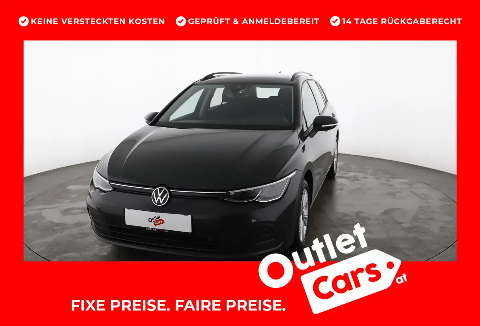 Volkswagen Golf Variant Life TDI Gris - 1
