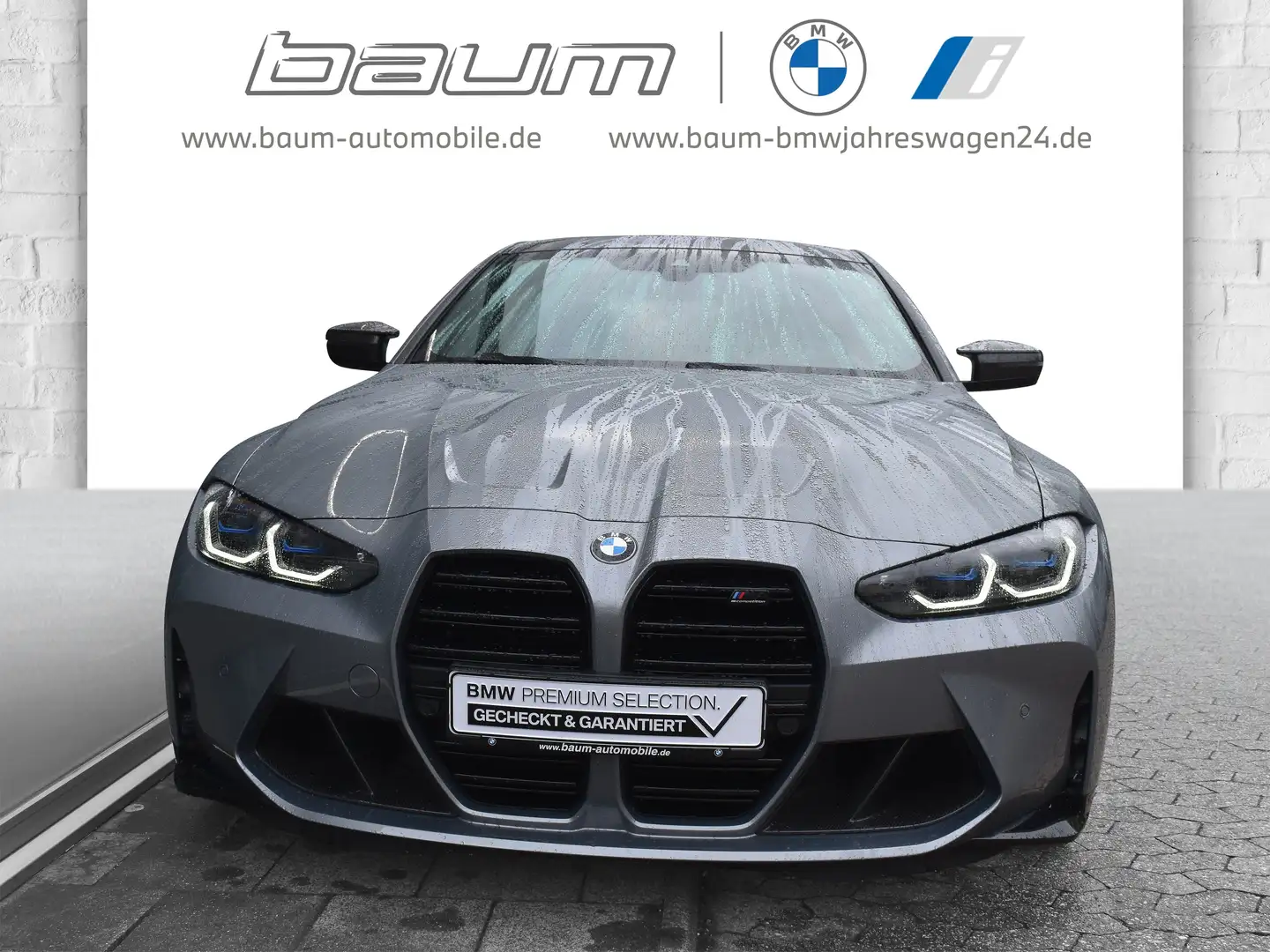 BMW M4 Competition Coupé Gestiksteuerung Head-Up Grijs - 2