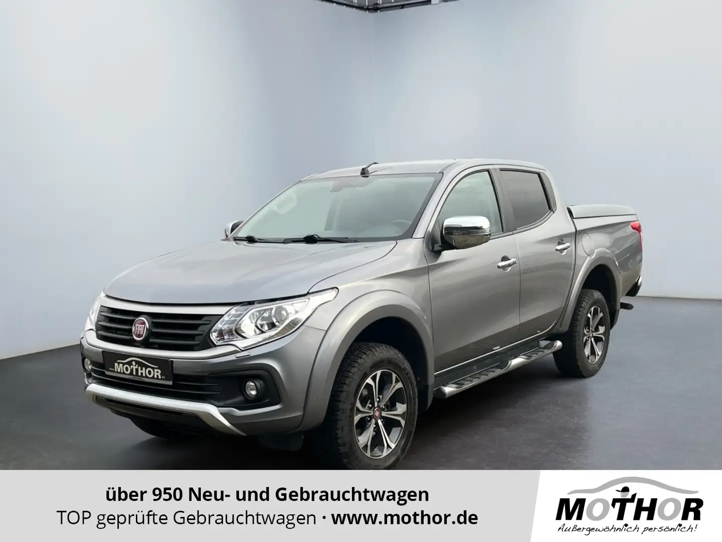 Fiat Fullback 4x4 Double Cab LX Basis Allrad, Leder, Gri - 1