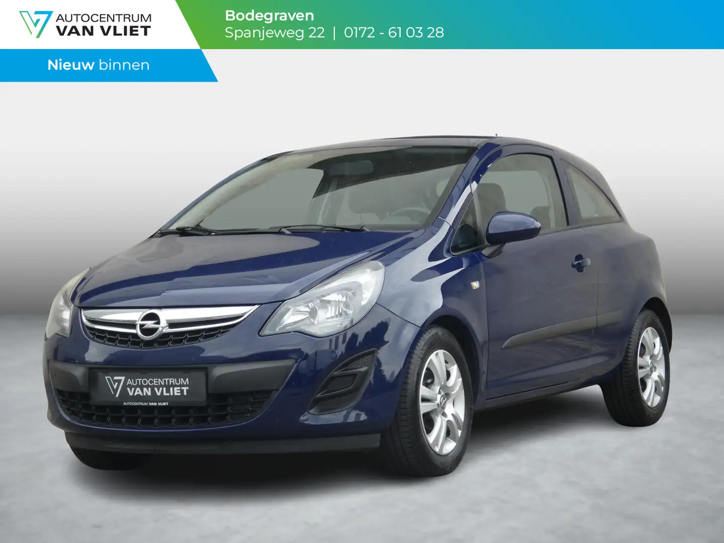 Opel Corsa 1.2-16V Berlin | AIRCO | 12 MAANDEN BOVAG GARANTIE Blauw - 1
