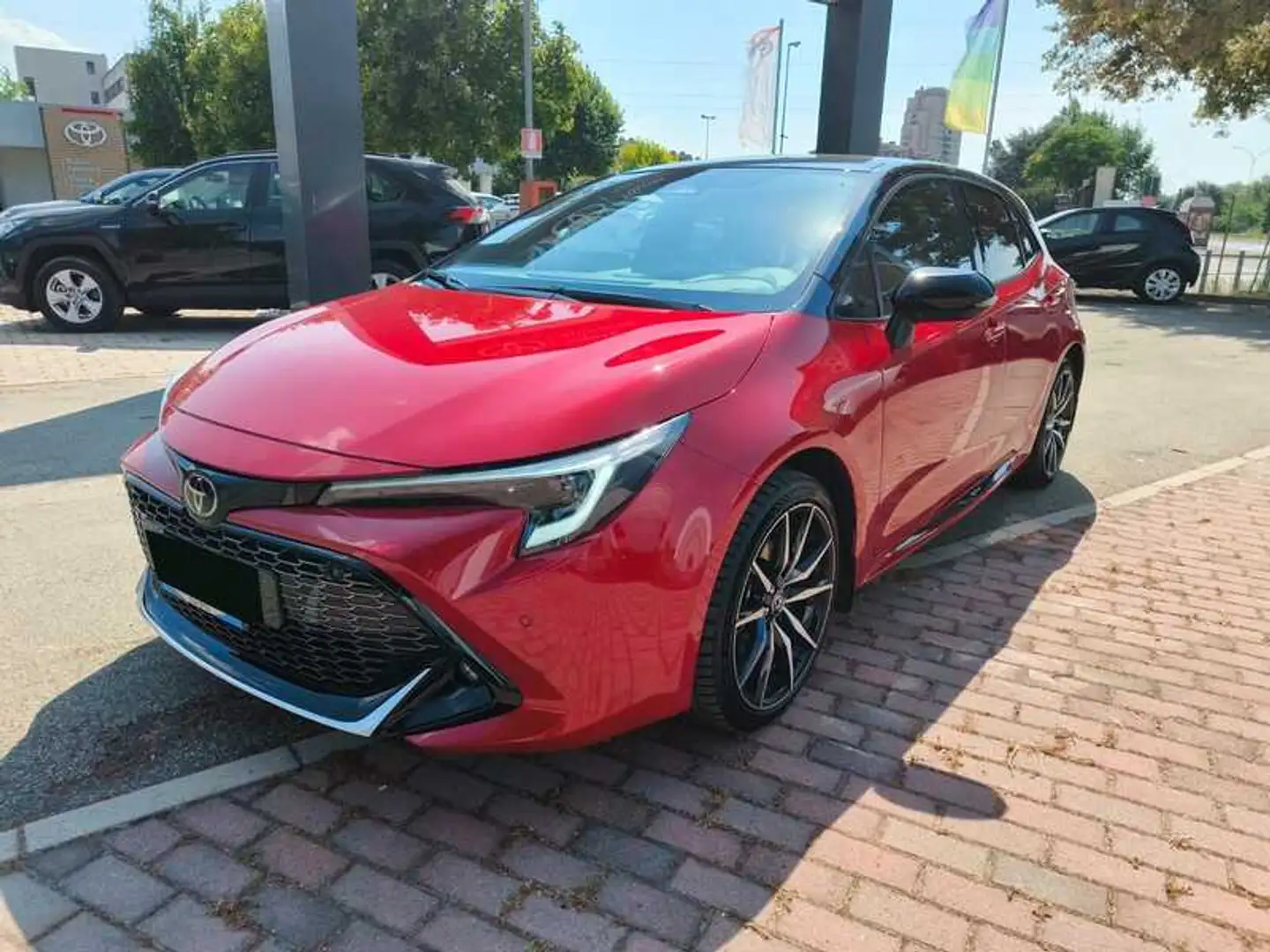 Toyota Corolla 2.0h GR Sport bi-tone Auto Rosso - 1