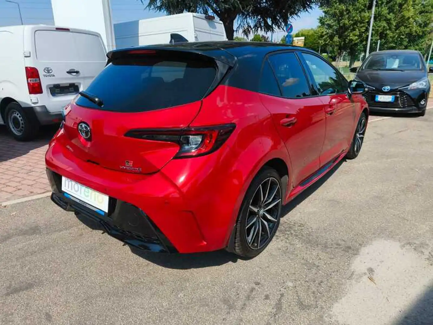 Toyota Corolla 2.0h GR Sport bi-tone Auto Rosso - 2
