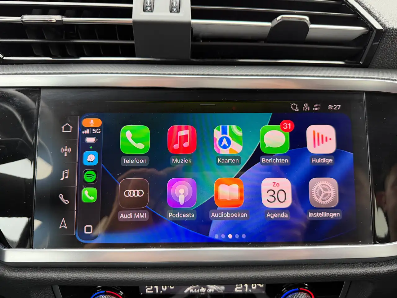 Audi Q3 Sportback 45 TFSI e S line PHEV Leder ACC Trekhaak Keyless MMI Navi Plus, миниатюра 29