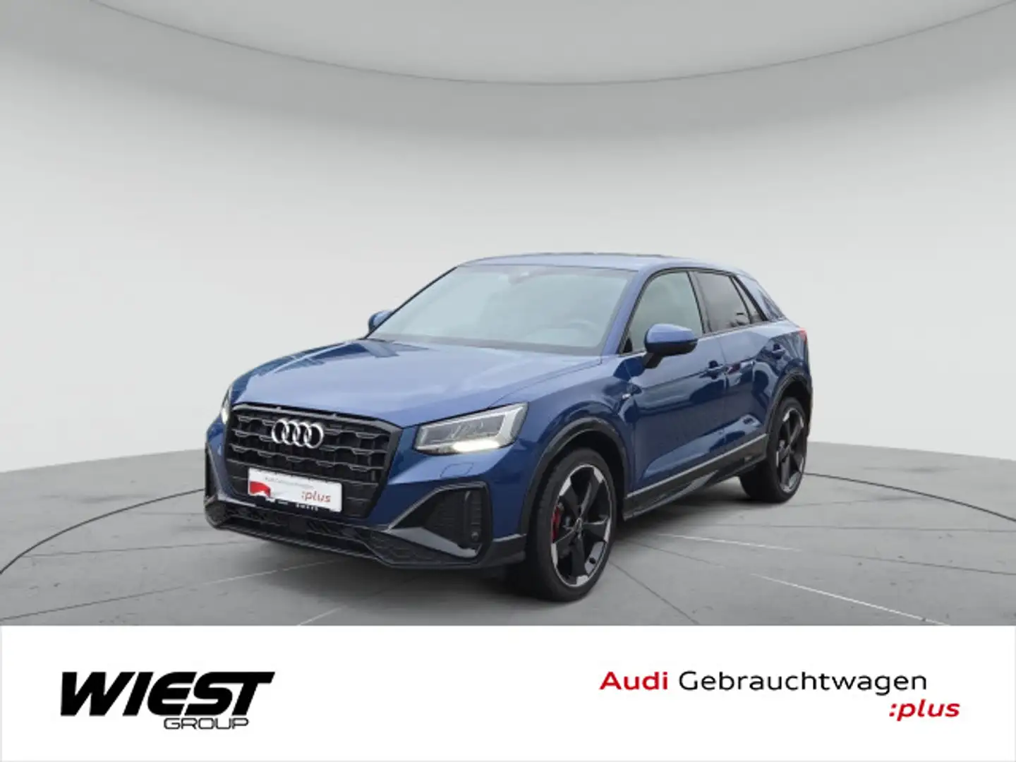 Audi Q2 S line 35 TFSI S tronic, AHK/VIRTUAL/19"/SONO Blau - 1