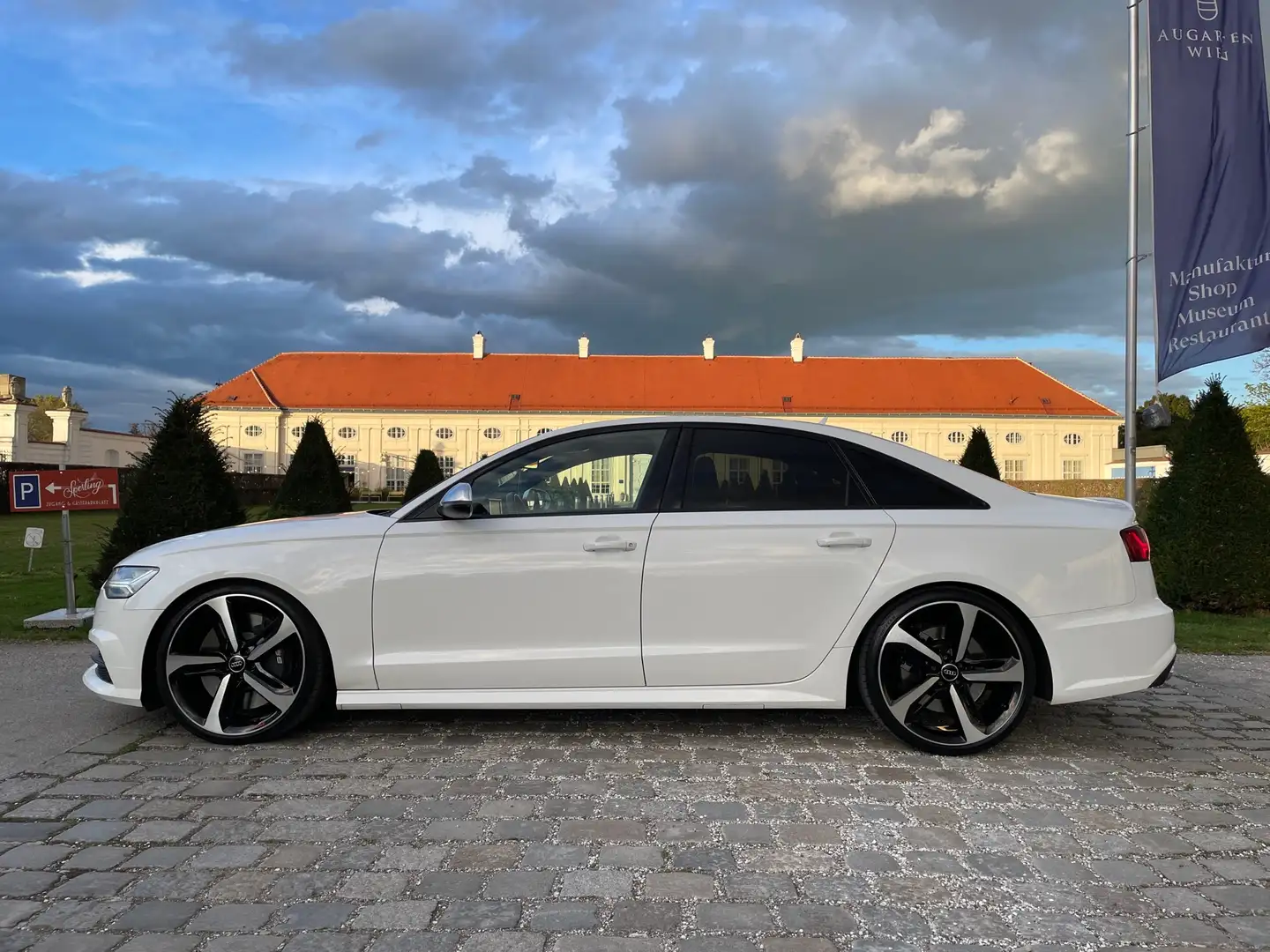 Audi S6 4,0 TFSI Quattro COD S-tronic Biały - 1