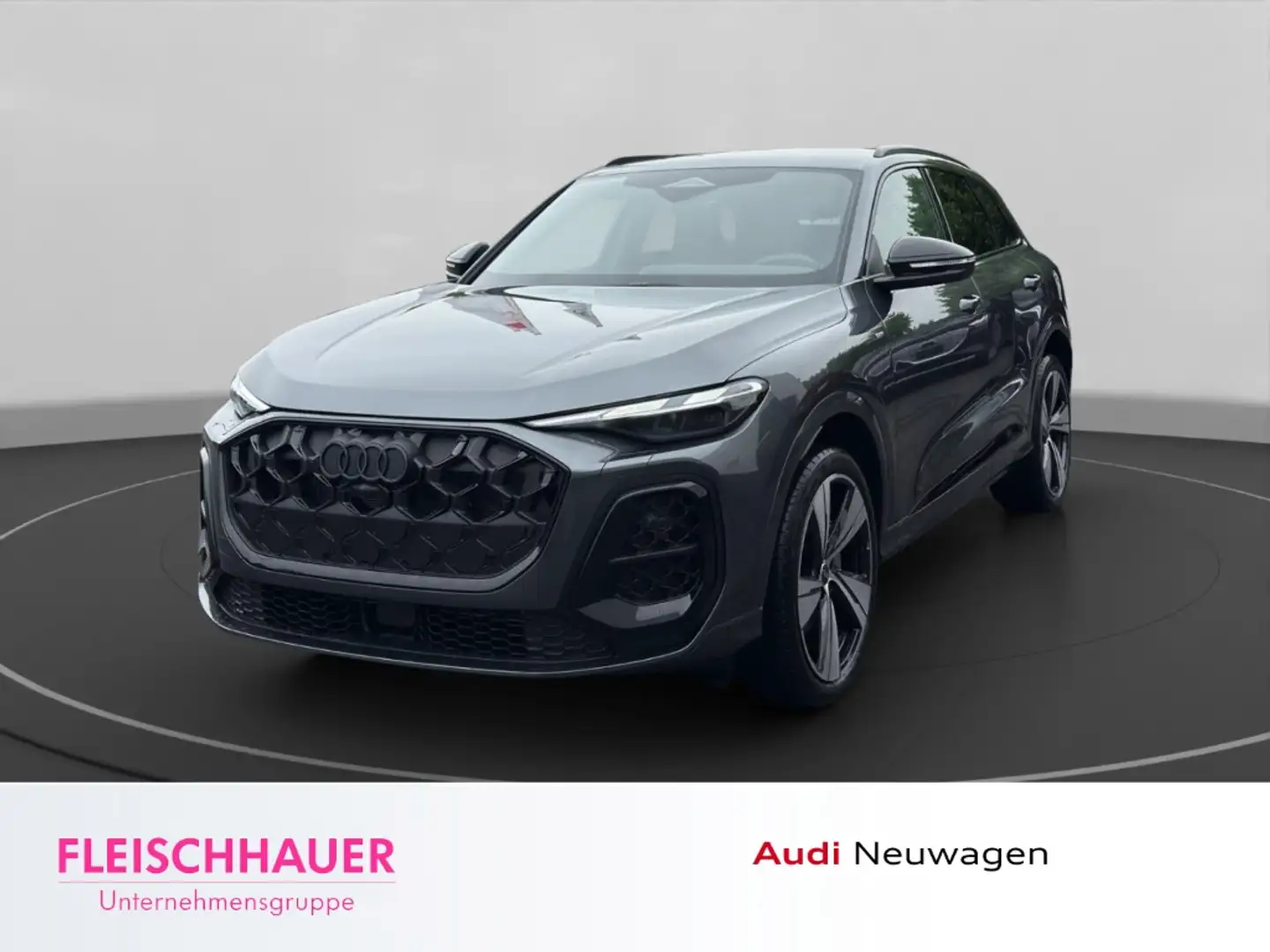 Audi Q5 SUV 2.0 TDI quattro tronic S-LINE+STANDHZG+AHK+NAV Grijs - 1