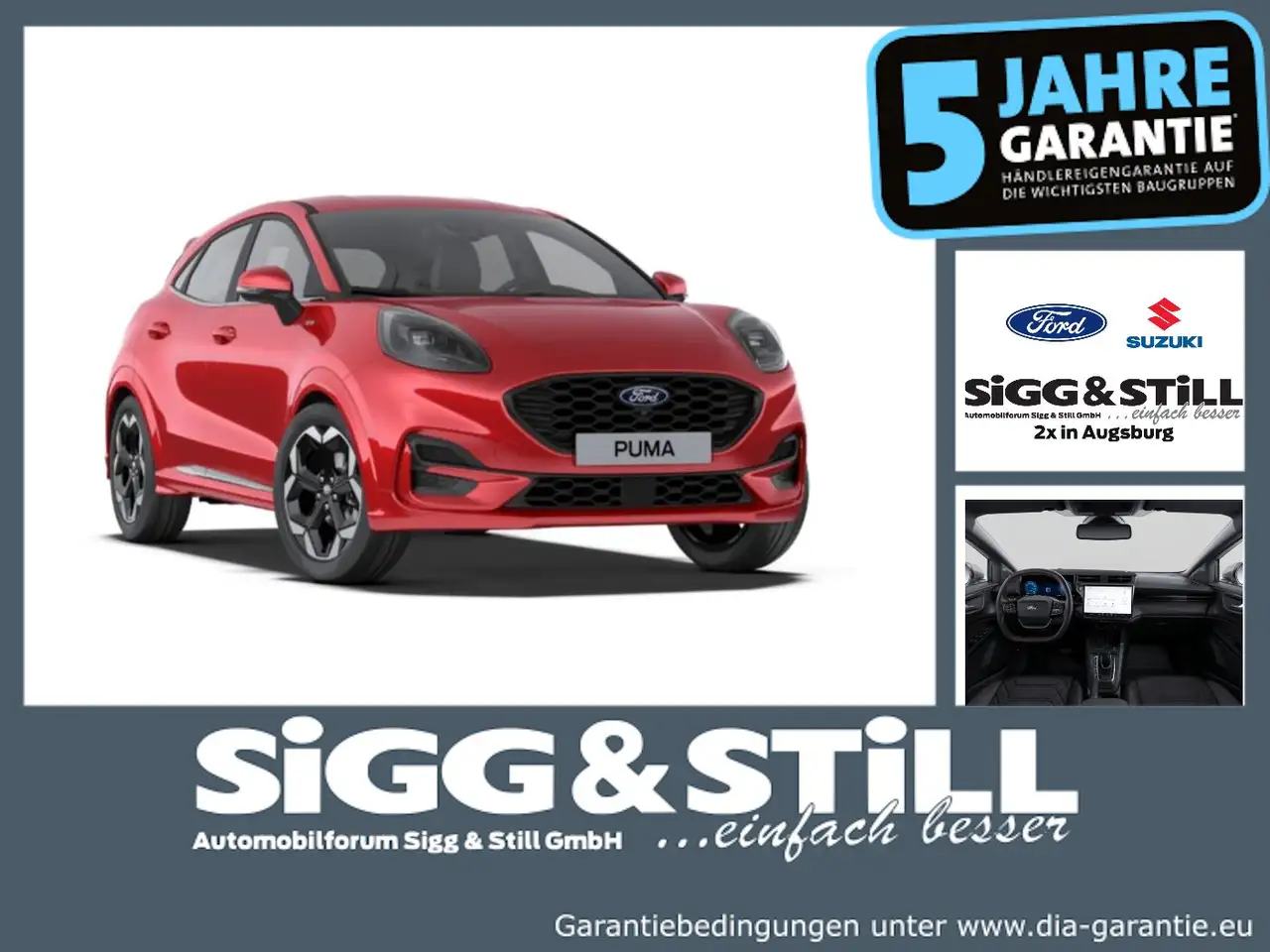 Ford Puma ST-Line X AT 360°*NAV*SHZ*B&O*BLIS*EL-KLAPPE — photo 1 of 14