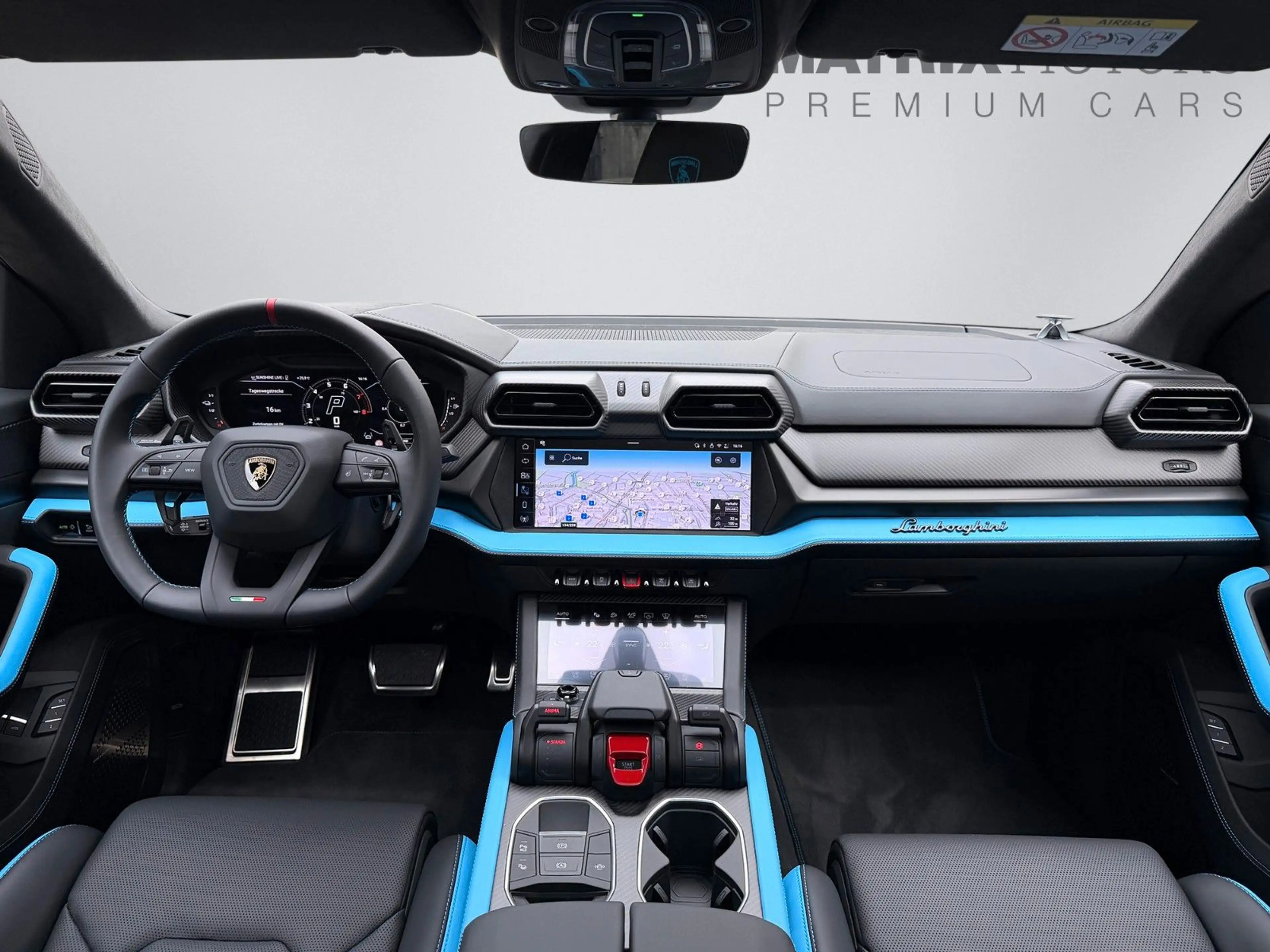 Lamborghini Urus SE M26 Carbon Matt inside&outside NightVisi — photo 11