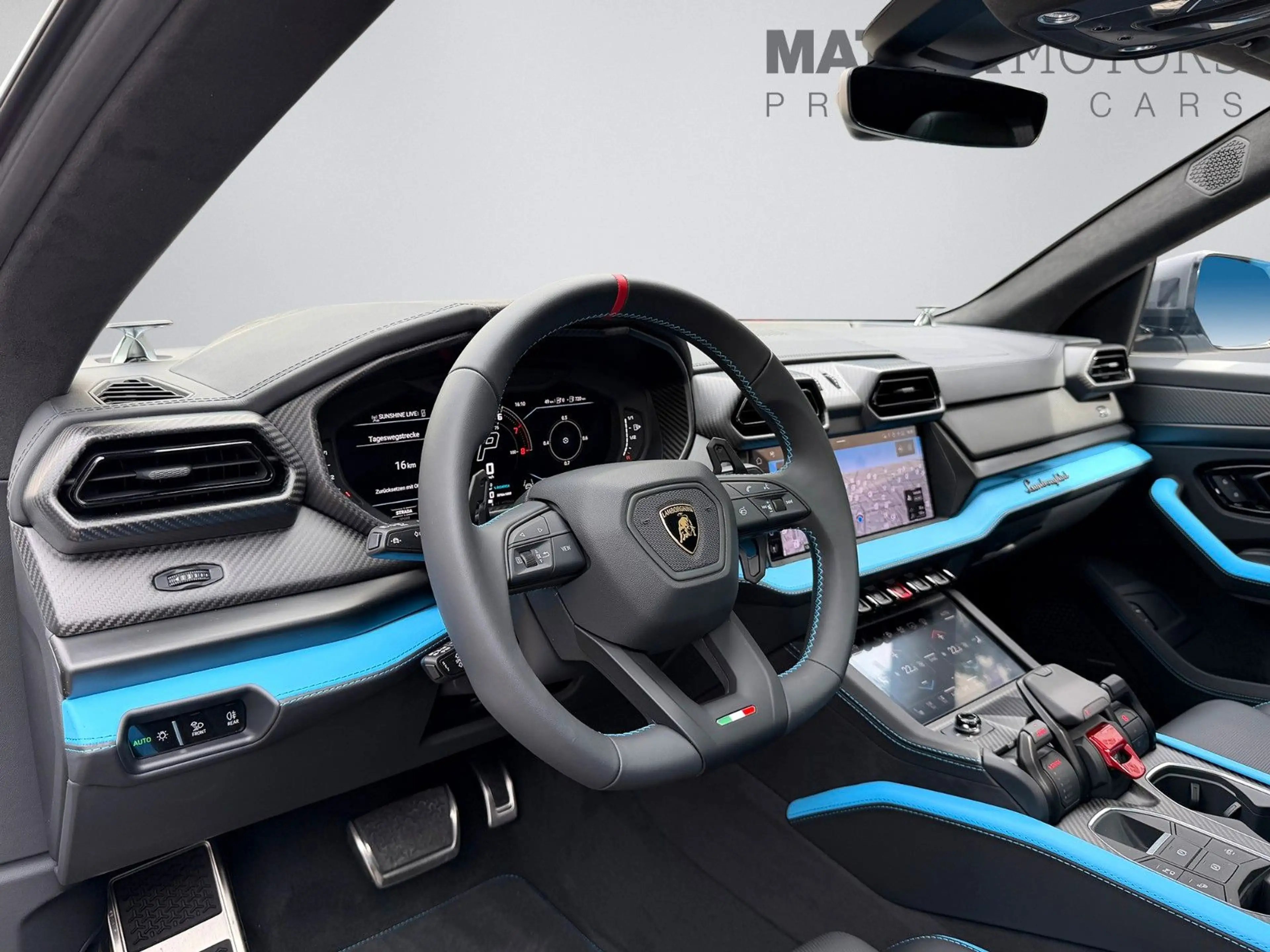 Lamborghini Urus SE M26 Carbon Matt inside&outside NightVisi — photo 15
