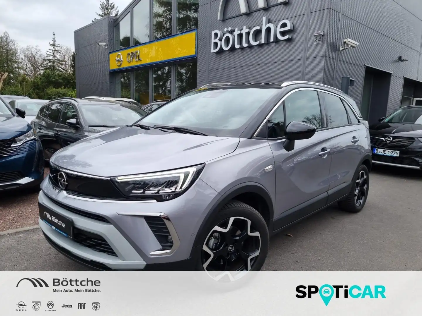 Opel Crossland 1.2 Ultimate LED/Navi/SHZ/DAB/180°Kamera Grau - 1