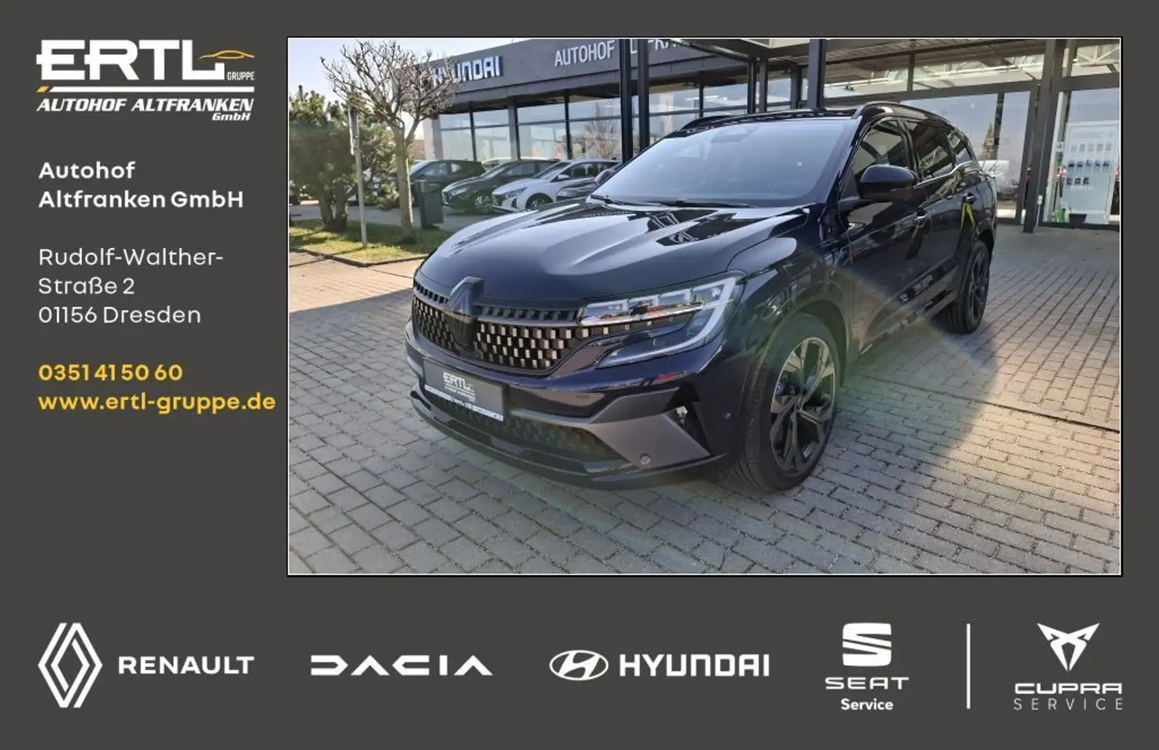 Renault Espace Esprit Alpine E-Tech Full Hybrid 200 Blau - 1
