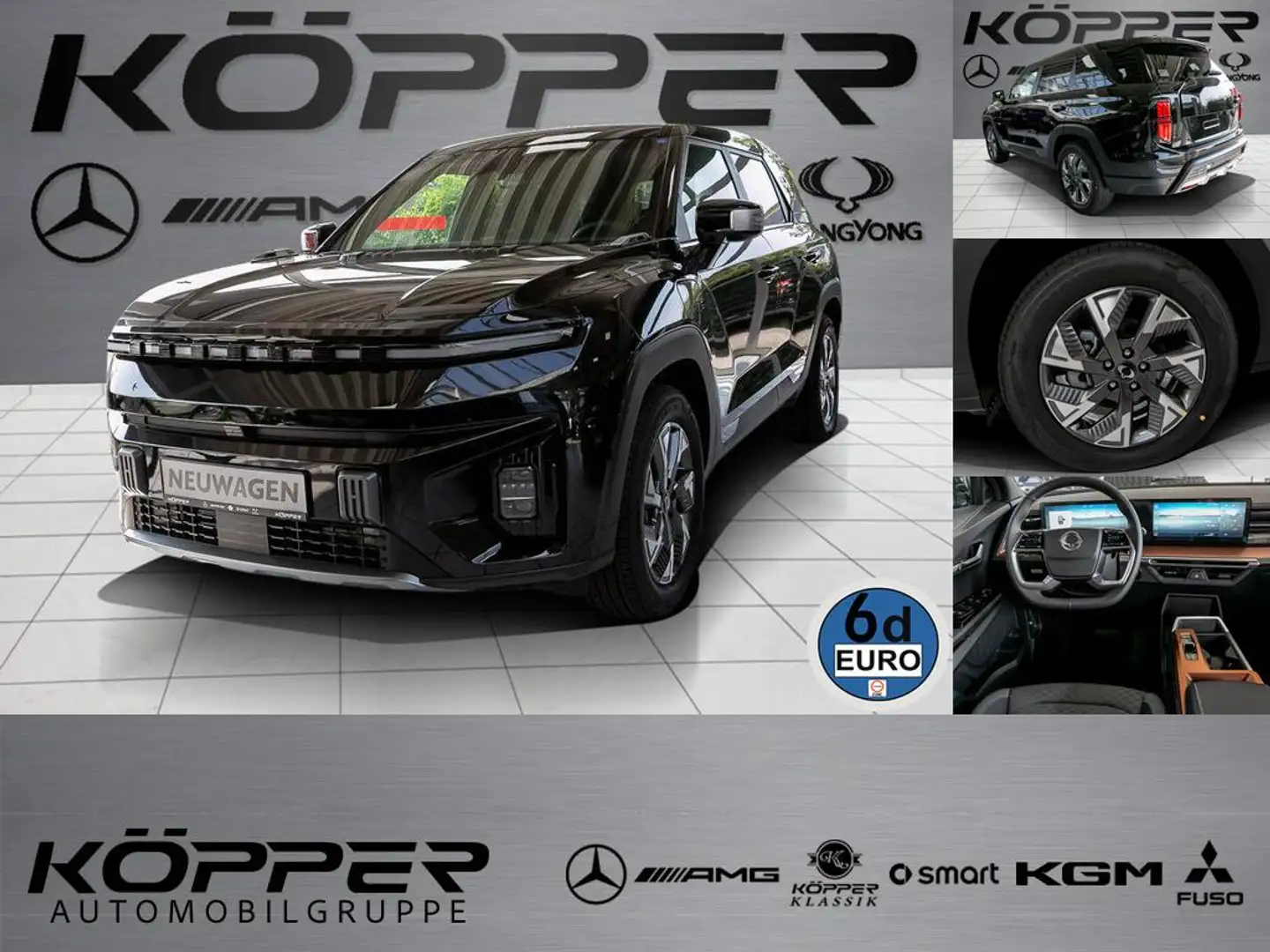 KGM Torres Autom. Kamera Navi Assistenten Black Czarny - 1