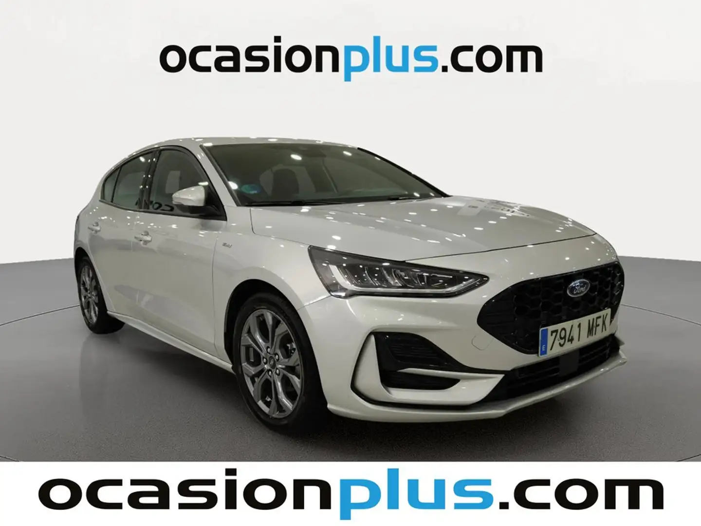 Ford Focus 1.0 Ecoboost MHEV ST-Line 125 Aut. Gris - 2