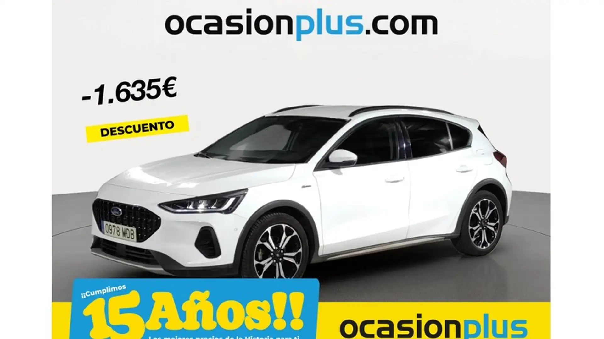 Ford Focus 1.0 Ecoboost MHEV Active 155 Blanco - 1
