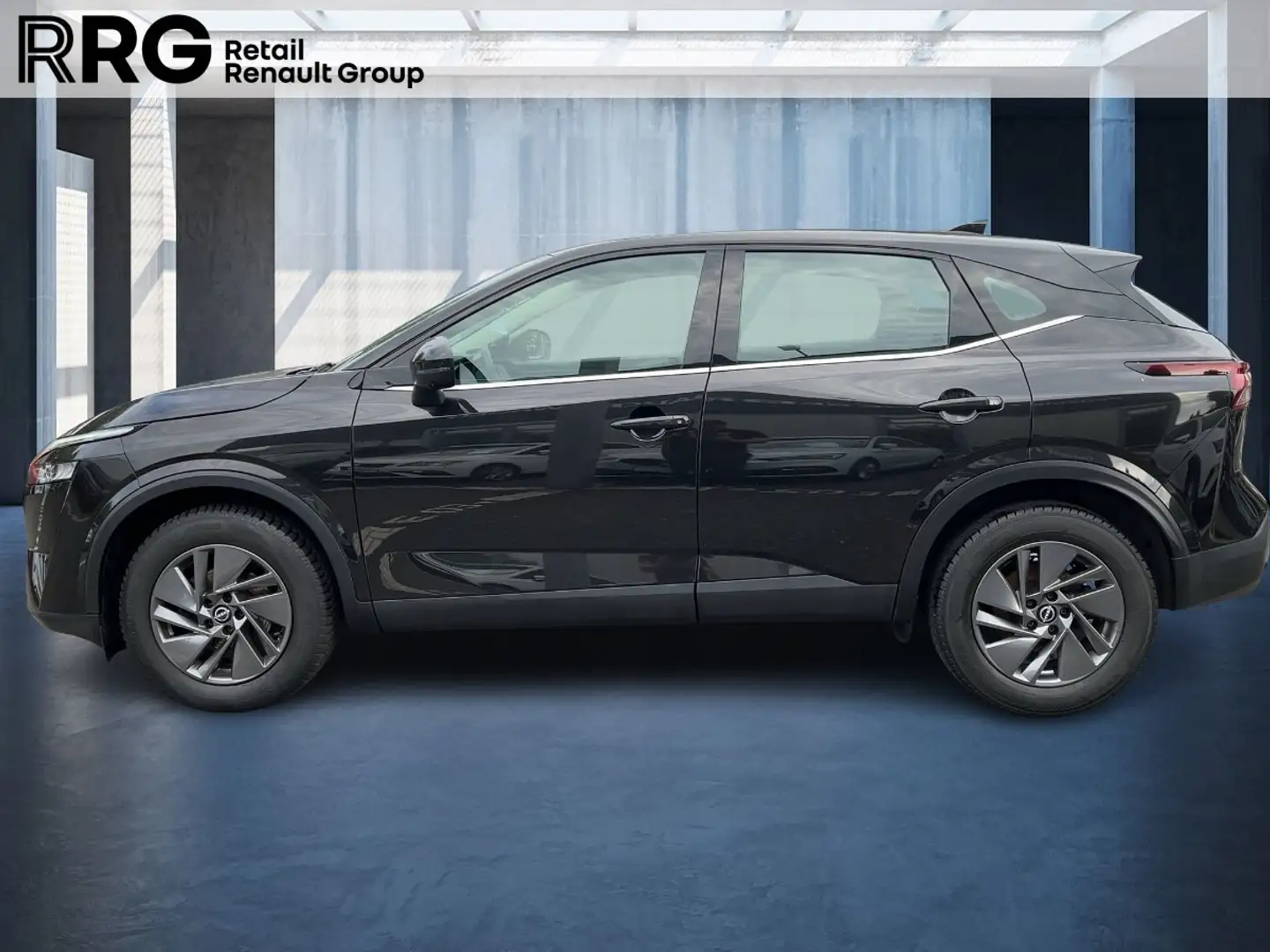 Nissan Qashqai 1.3 DIG-T MHEV Kamera Navi Klima Zwart - 2