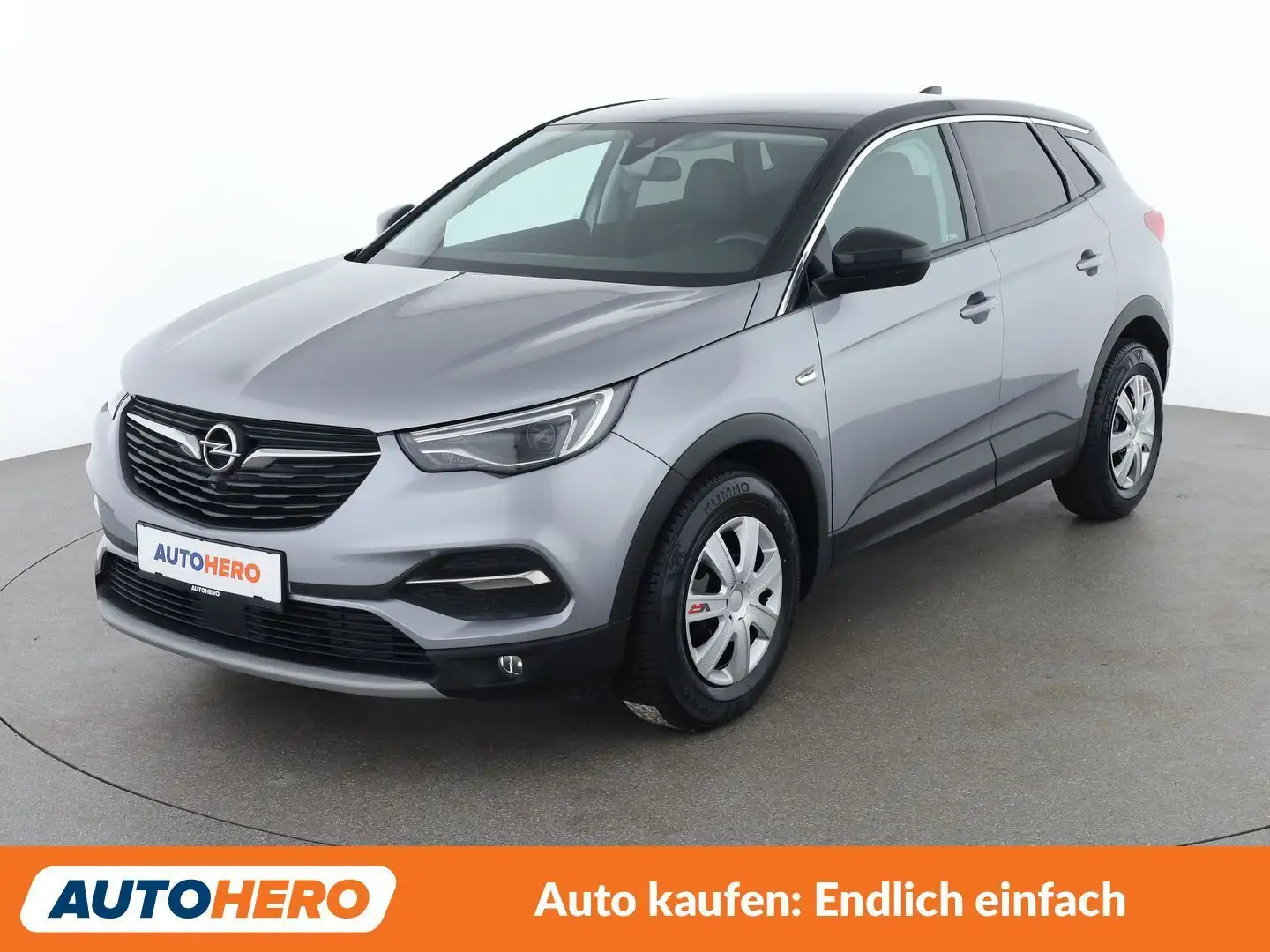 Opel Grandland X 1.2 Turbo Ultimate Grau - 1