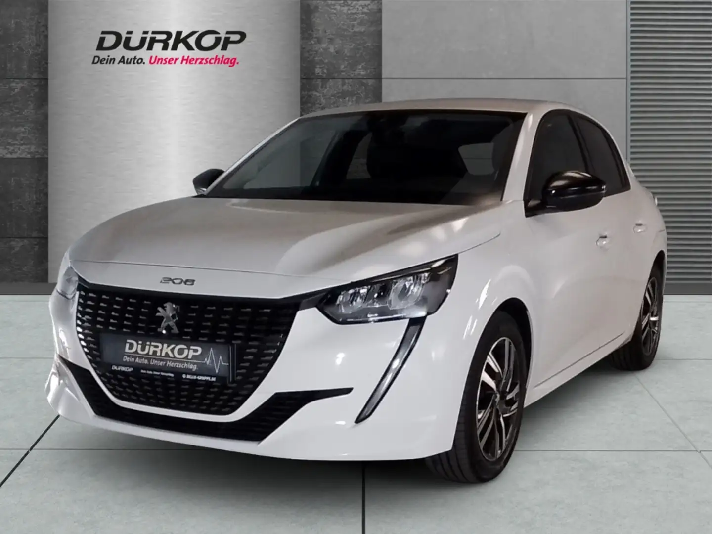 Peugeot 208 1.2 Allure PureTech Navi City-Paket Einparkhilfe L Weiß - 1