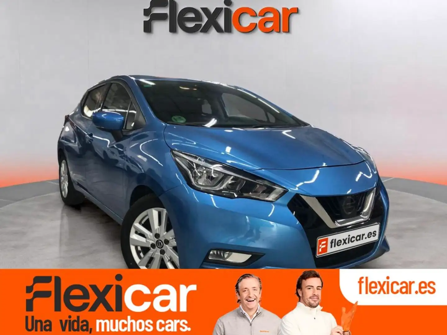 Nissan Micra IG-T 74 kW (100 CV) E6D Acenta Bleu - 1