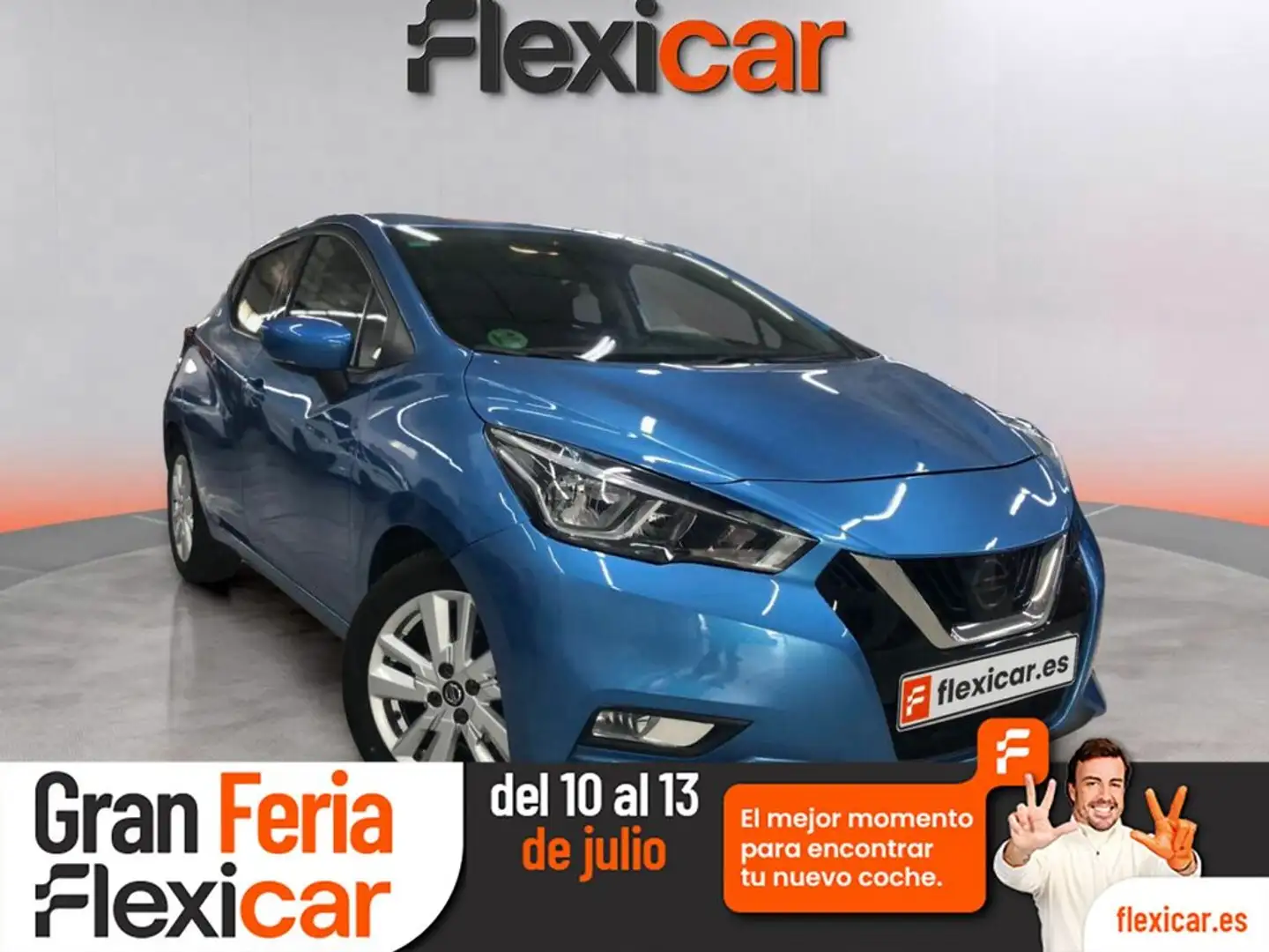 Nissan Micra IG-T 74 kW (100 CV) E6D Acenta Azul - 1