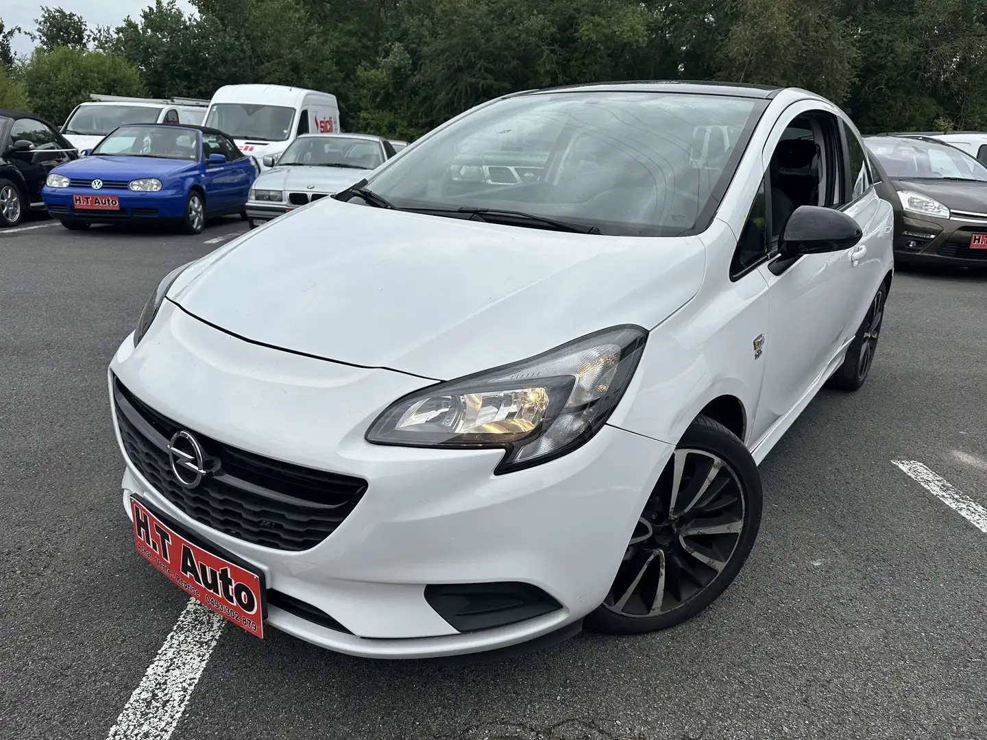 Opel Corsa 1.4i OPC-Line/ Essence/Euro6b/Airco Gris - 1